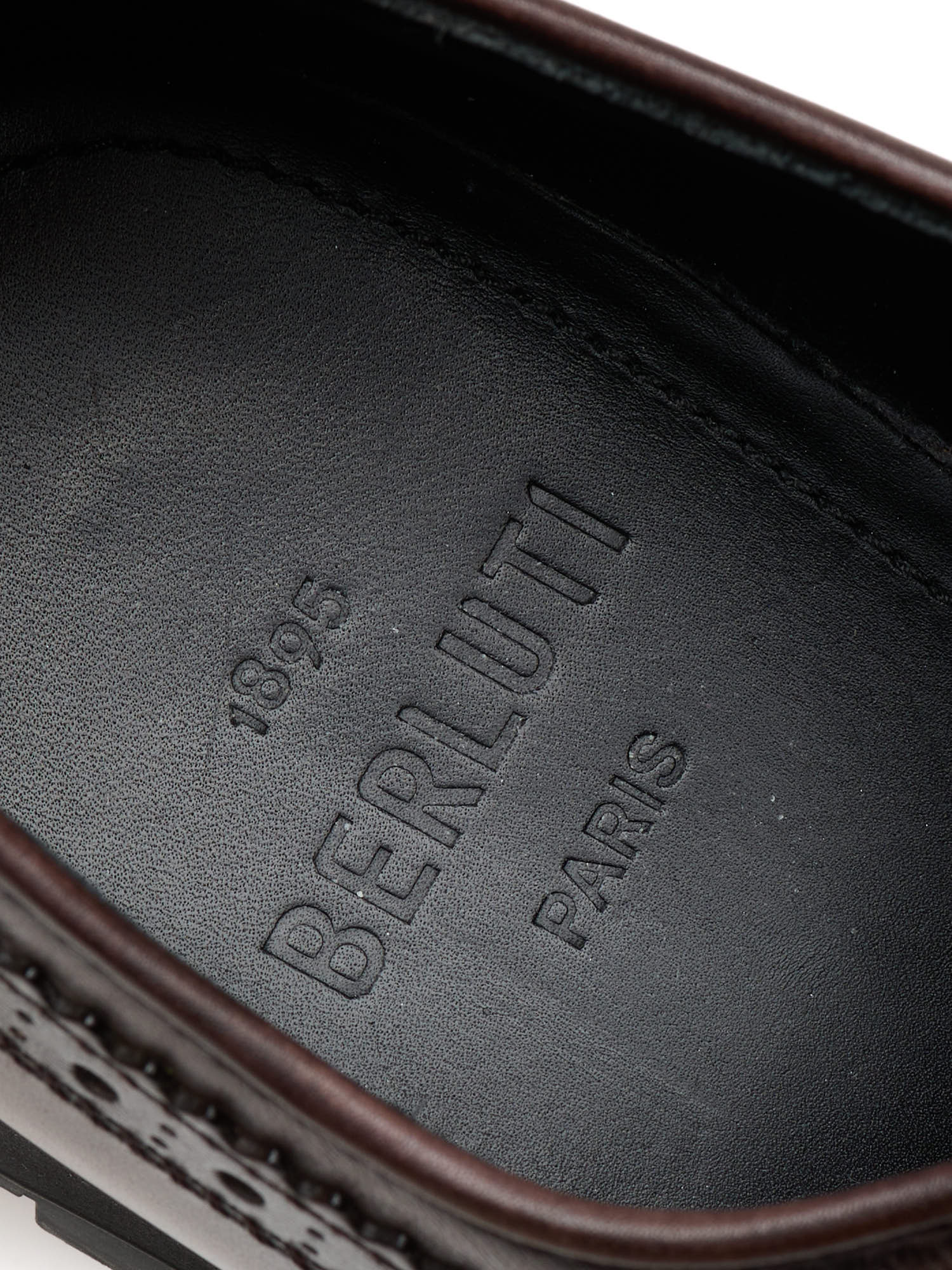 BERLUTI Paris Fast Track Oxford Brogues Cacao Venezia Leather Shoes