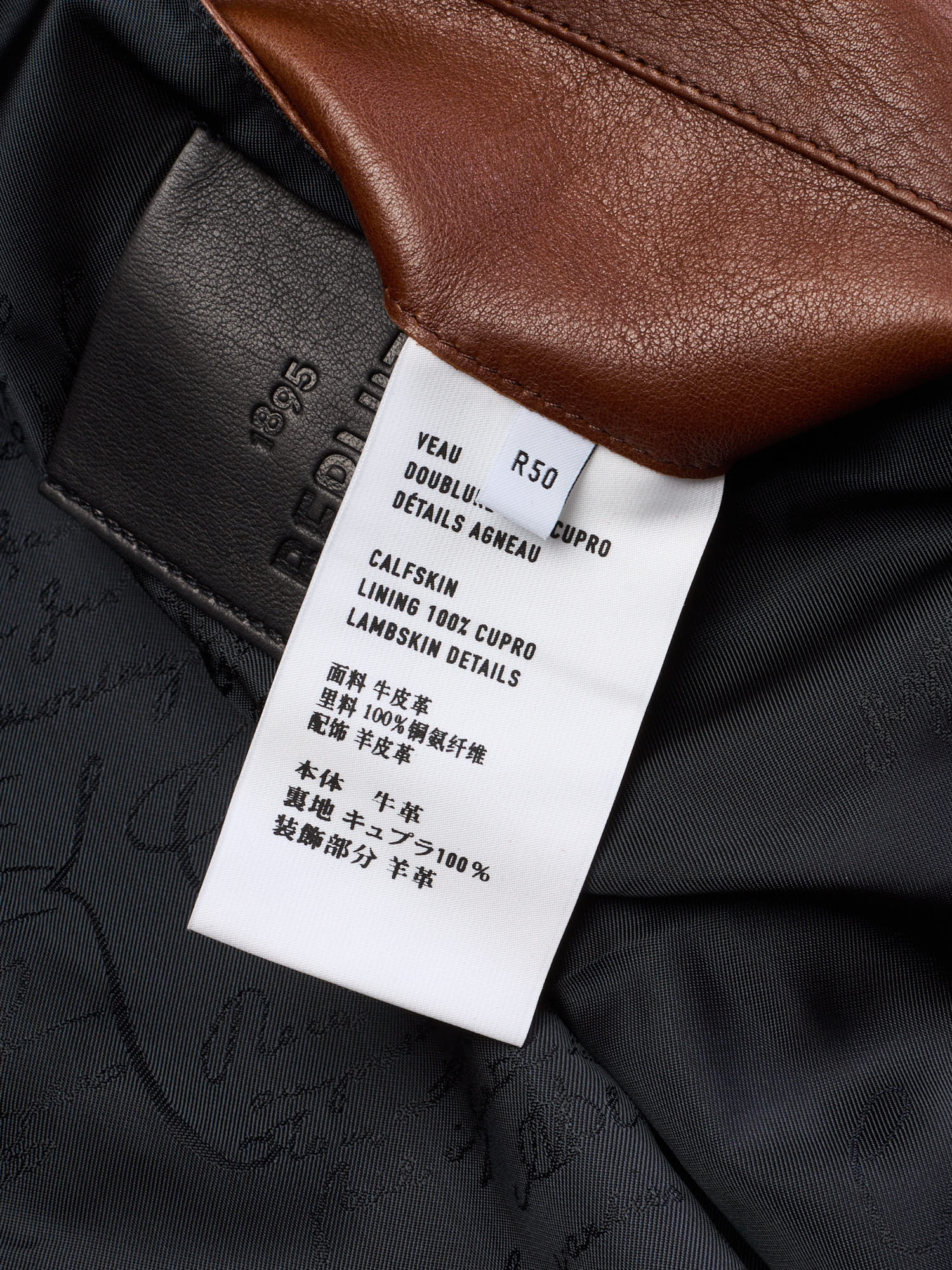 BERLUTI Paris Cacao Patina Leather Hooded Jacket Hoodie