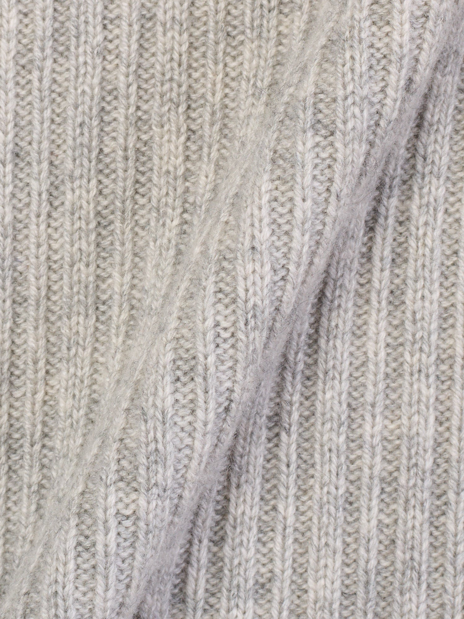 BERLUTI Paris Gray Cashmere - Suede Button Up Knit Cardigan Jacket