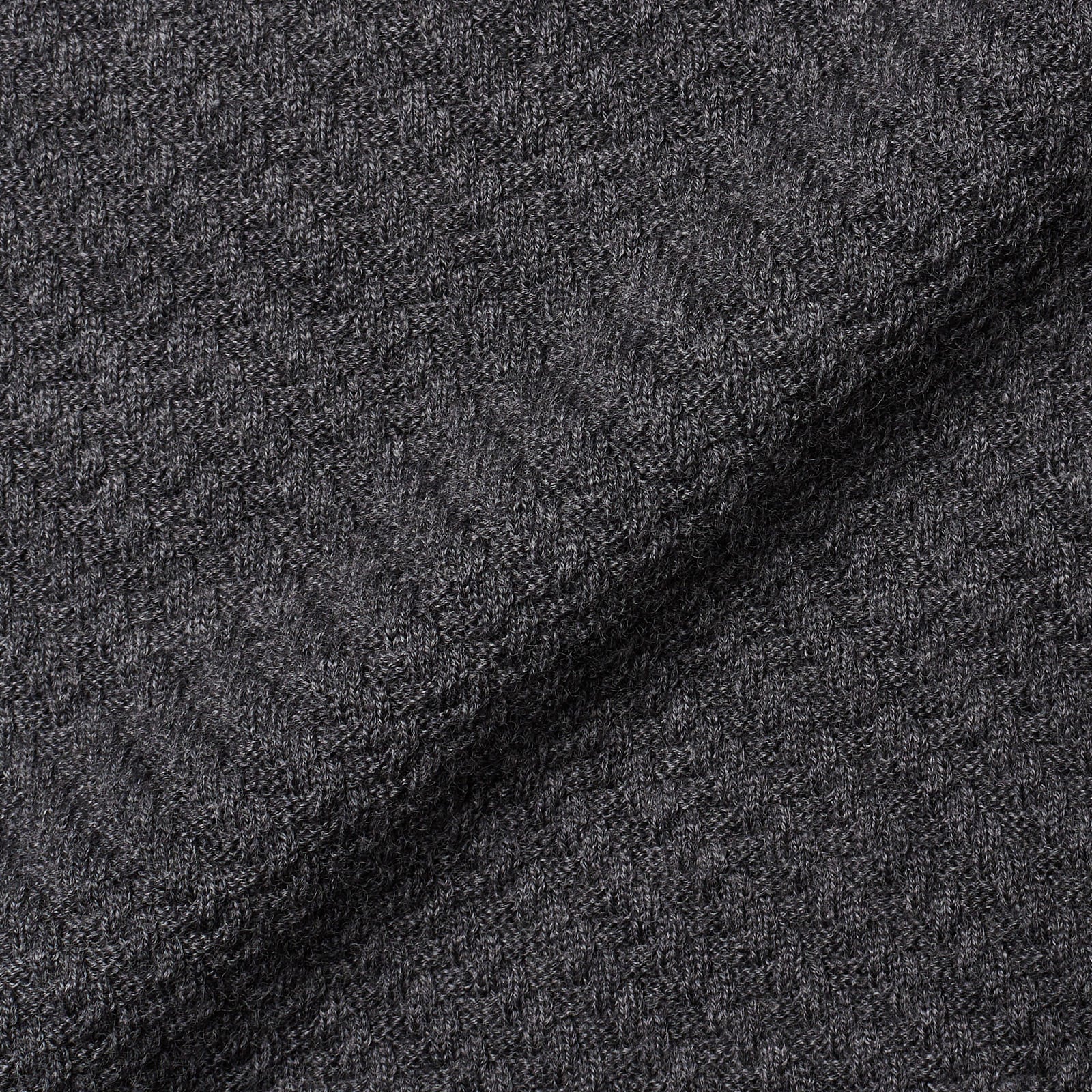 BERLUTI Paris Gray Wool Knit Cardigan Sweater with Calfskin Details R50 NEW US M