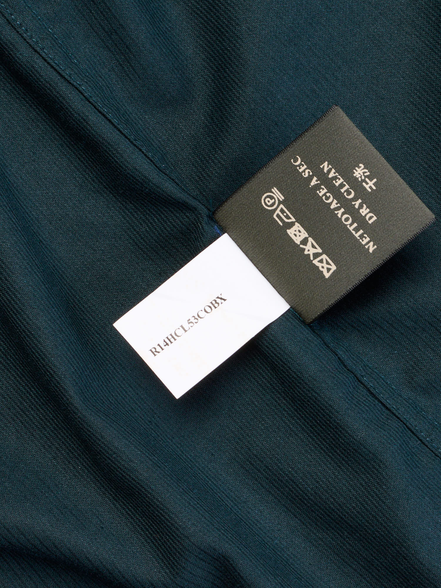 BERLUTI Paris Dark Teal Corduroy Cotton Casual Shirt