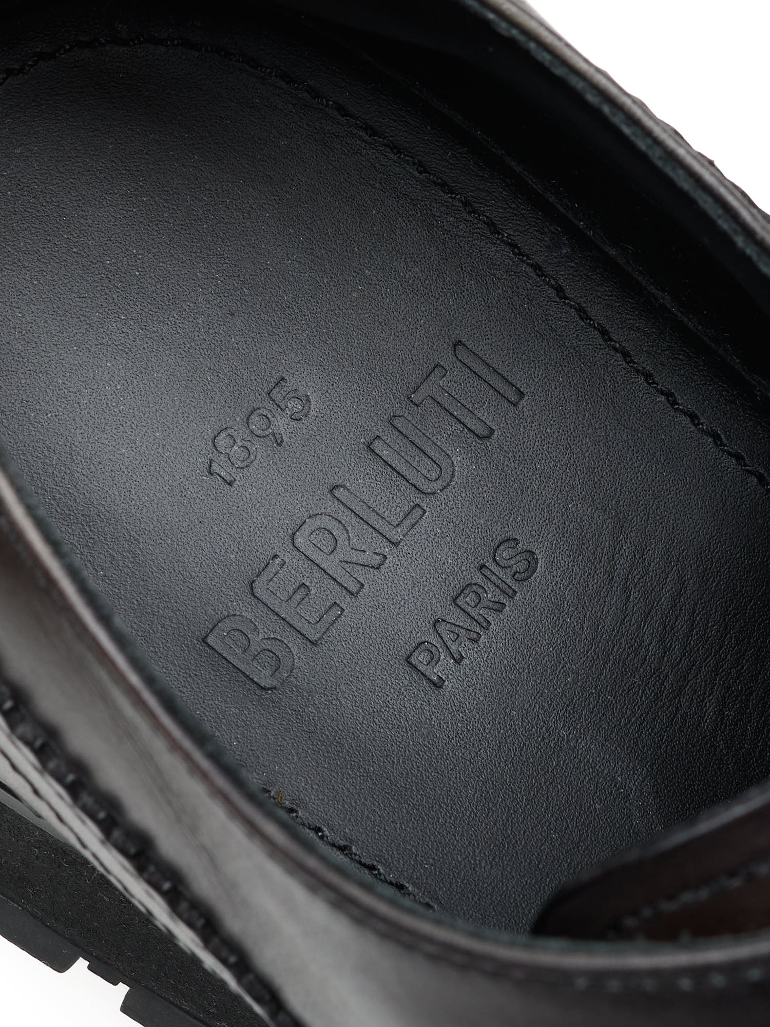 BERLUTI Fast Track Scritto Venezia Leather Monk-Strap Sneakers Gray-Gr