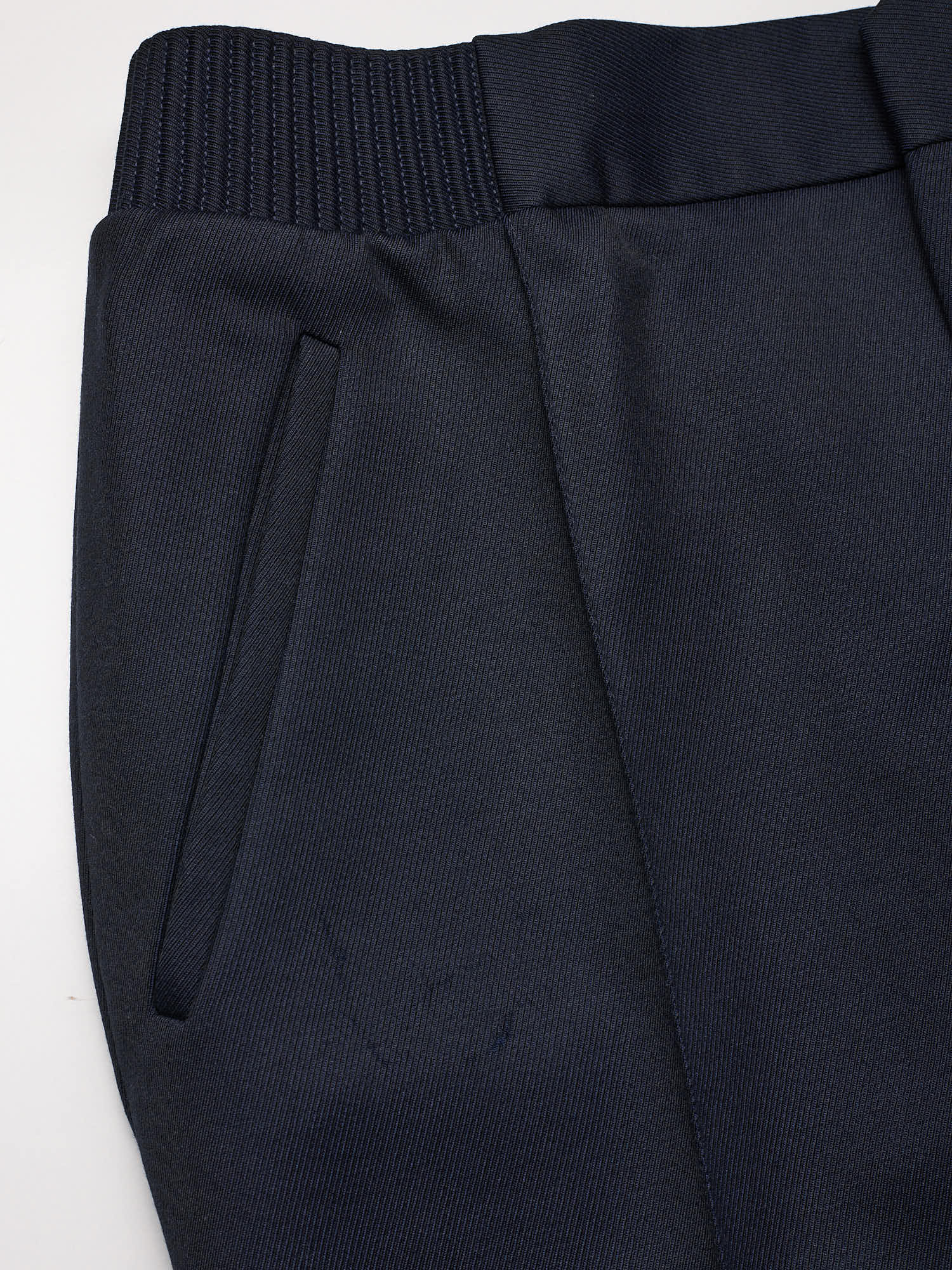 BERLUTI Paris Navy Blue Wool Jogging Pants EU 50 NEW US 34 Slim Fit