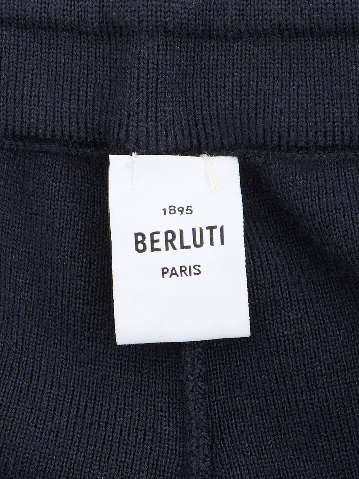 BERLUTI Paris Navy Blue Wool Sweatpants XL