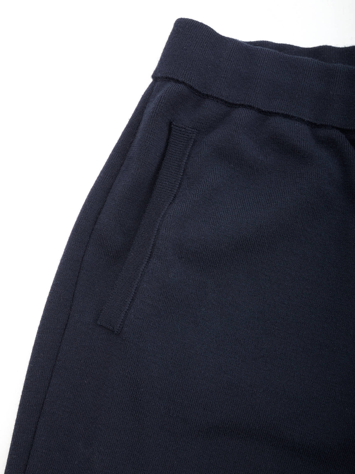 BERLUTI Paris Navy Blue Wool Sweatpants XL