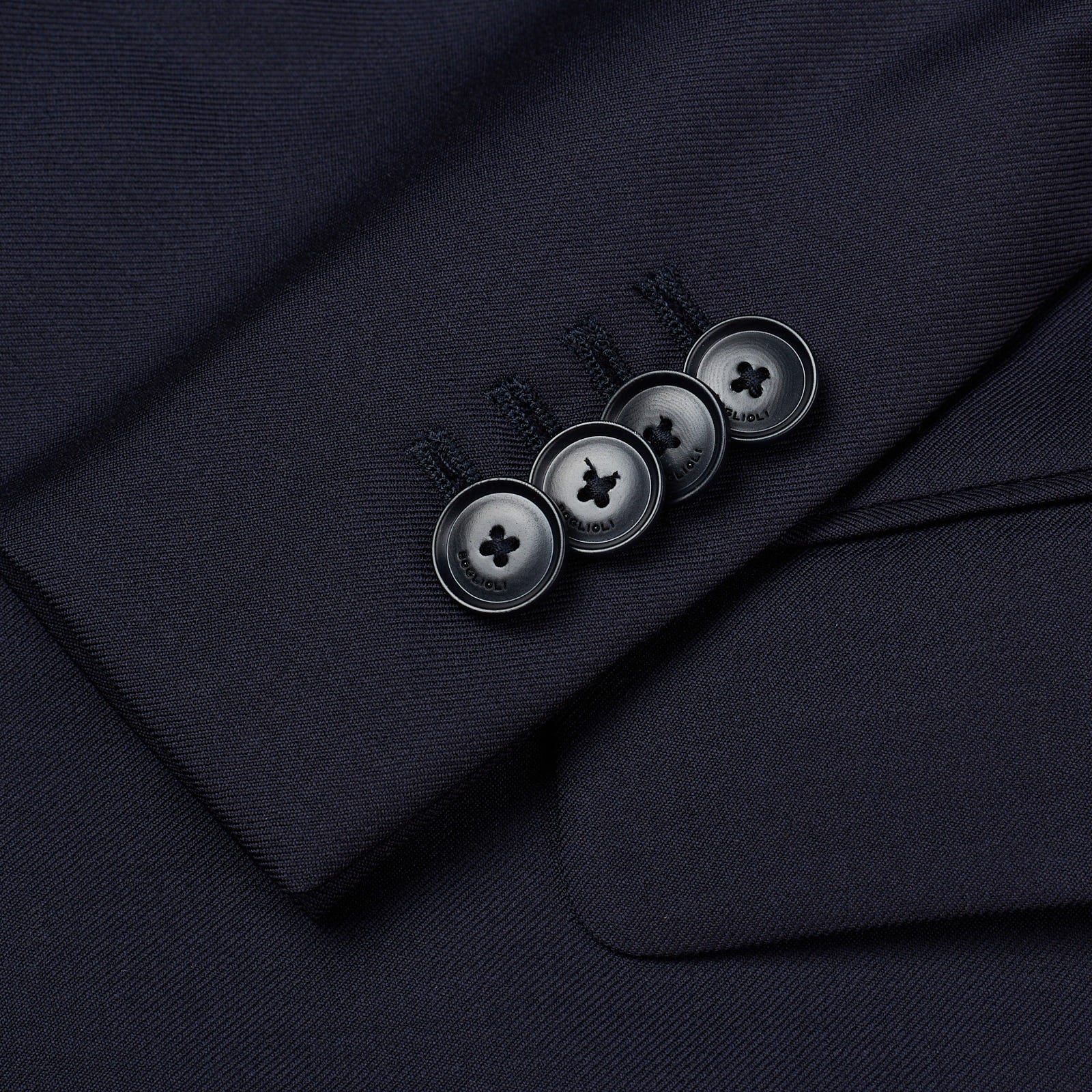BOGLIOLI Milano "69" Midnight Blue Virgin Wool 3 Piece Suit EU 48 NEW US 38 Slim Fit BOGLIOLI