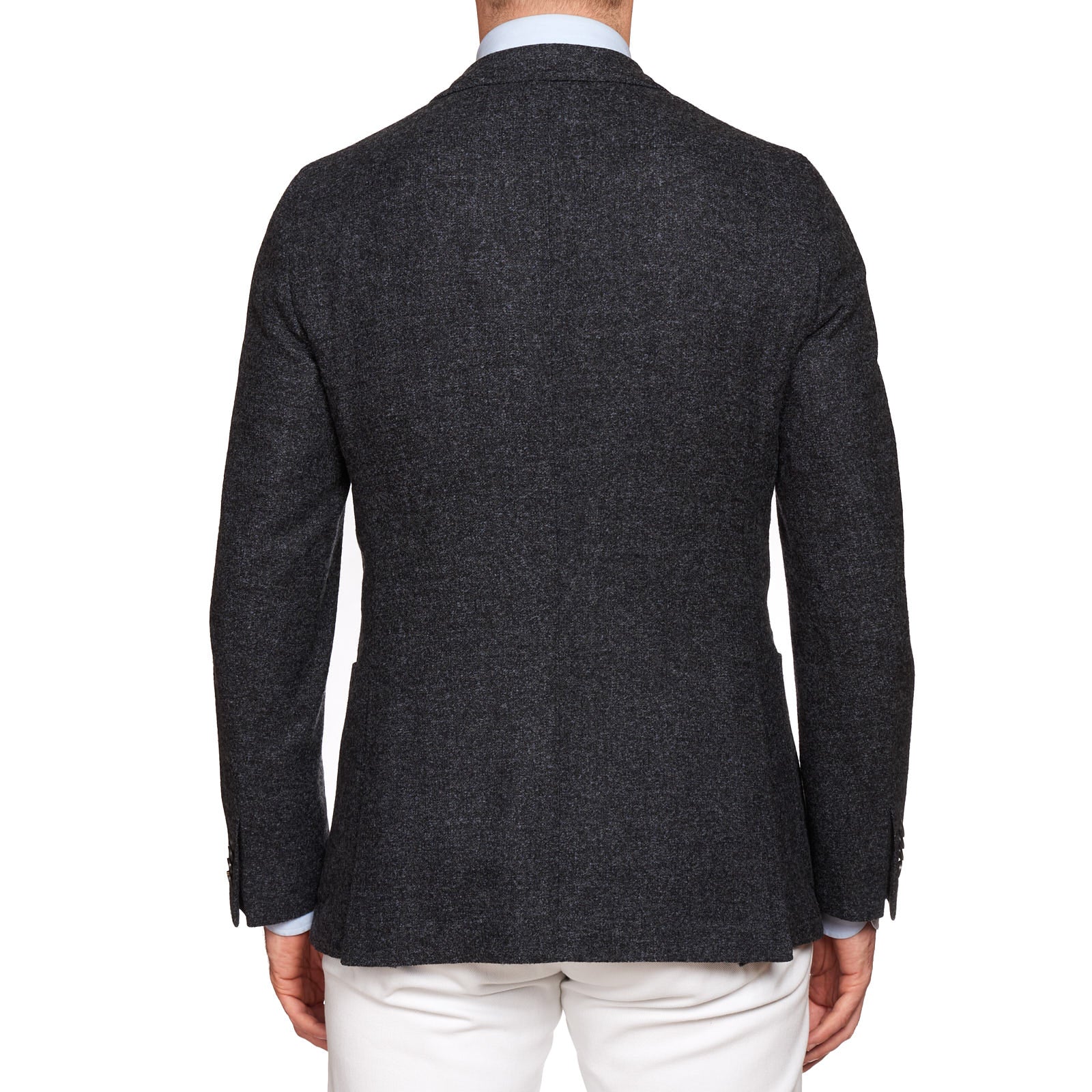 BOGLIOLI Milano "76" Gray Virgin Wool-Silk Unlined Jacket EU 50 NEW US 40 Slim Fit BOGLIOLI