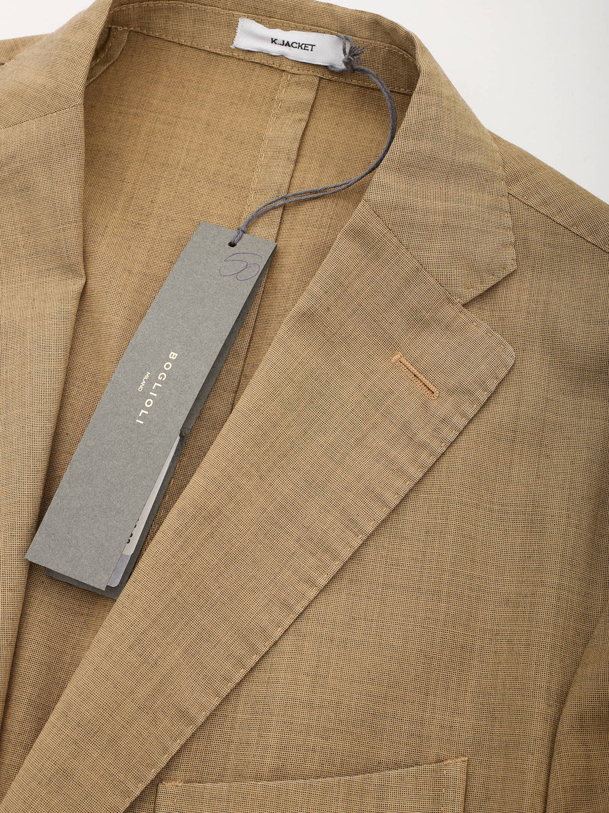 BOGLIOLI "K. Jacket" Brown Wool Jacket US 40 NEW EU 50