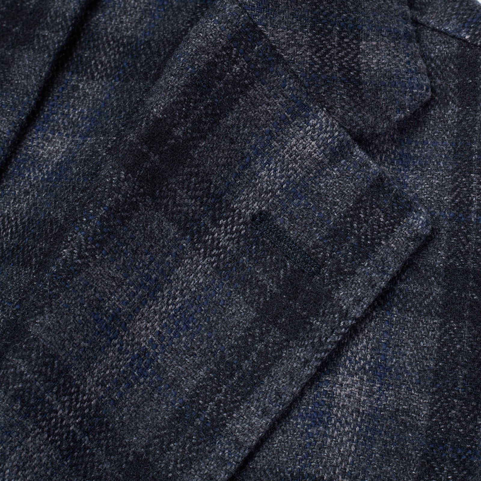 BOGLIOLI "K.Jacket" Gray Plaid Cashmere-Wool-Cotton Unlined Jacket EU 50 NEW US 40 BOGLIOLI