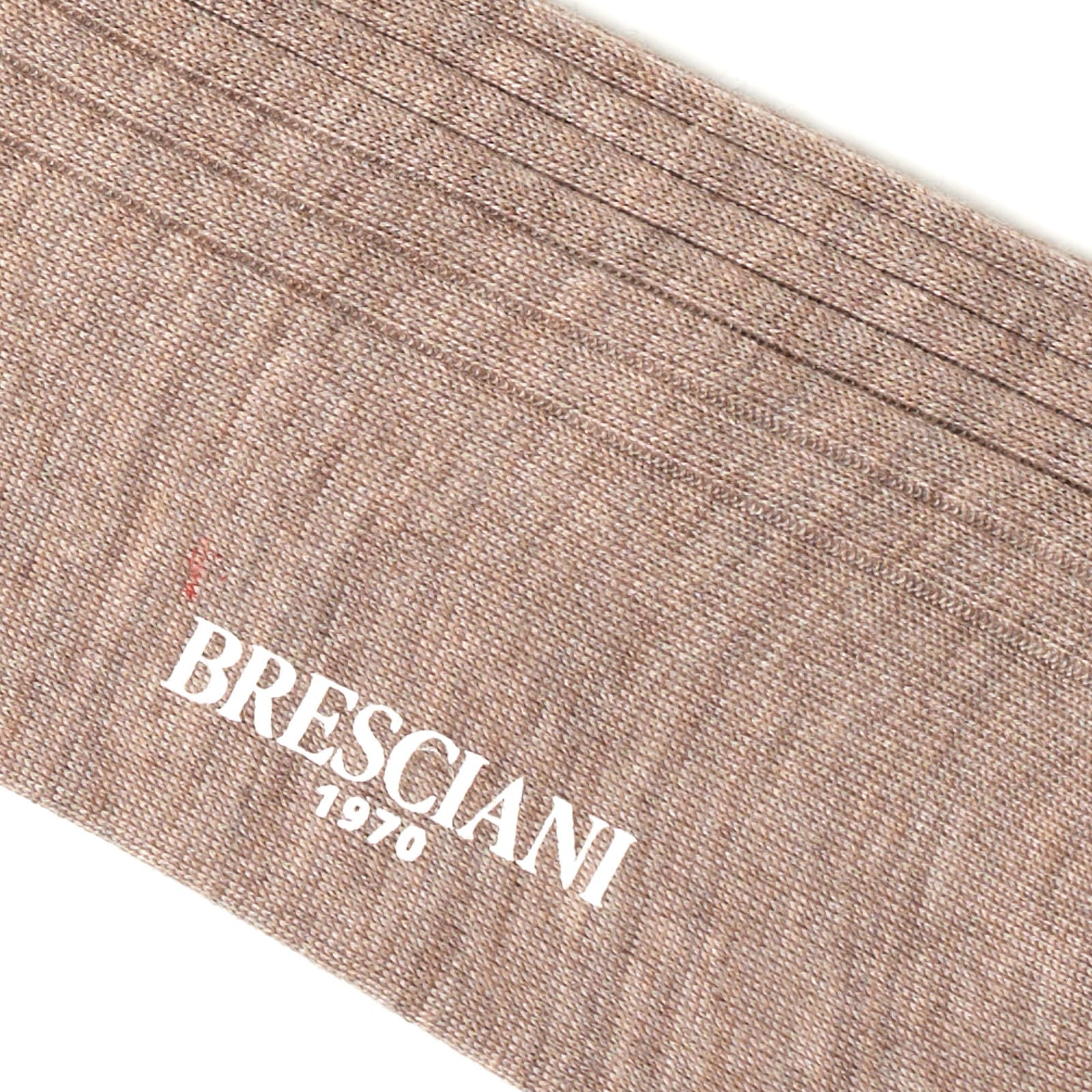 BRESCIANI Luxury Collection "Quirinale" Cashmere-Silk Mid Calf Length Socks M-L