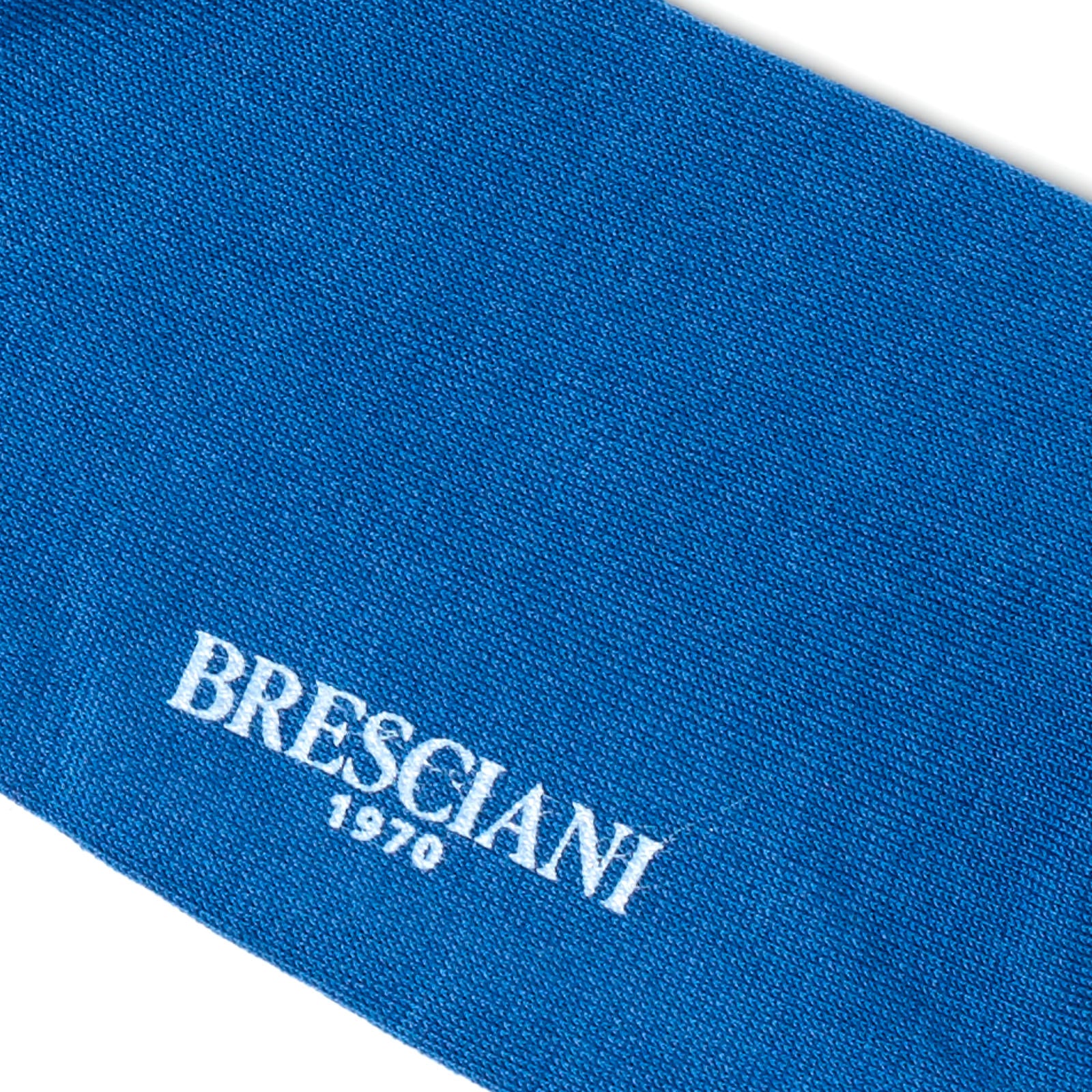BRESCIANI Cotton Small Pattern Design Mid Calf Length Socks US M