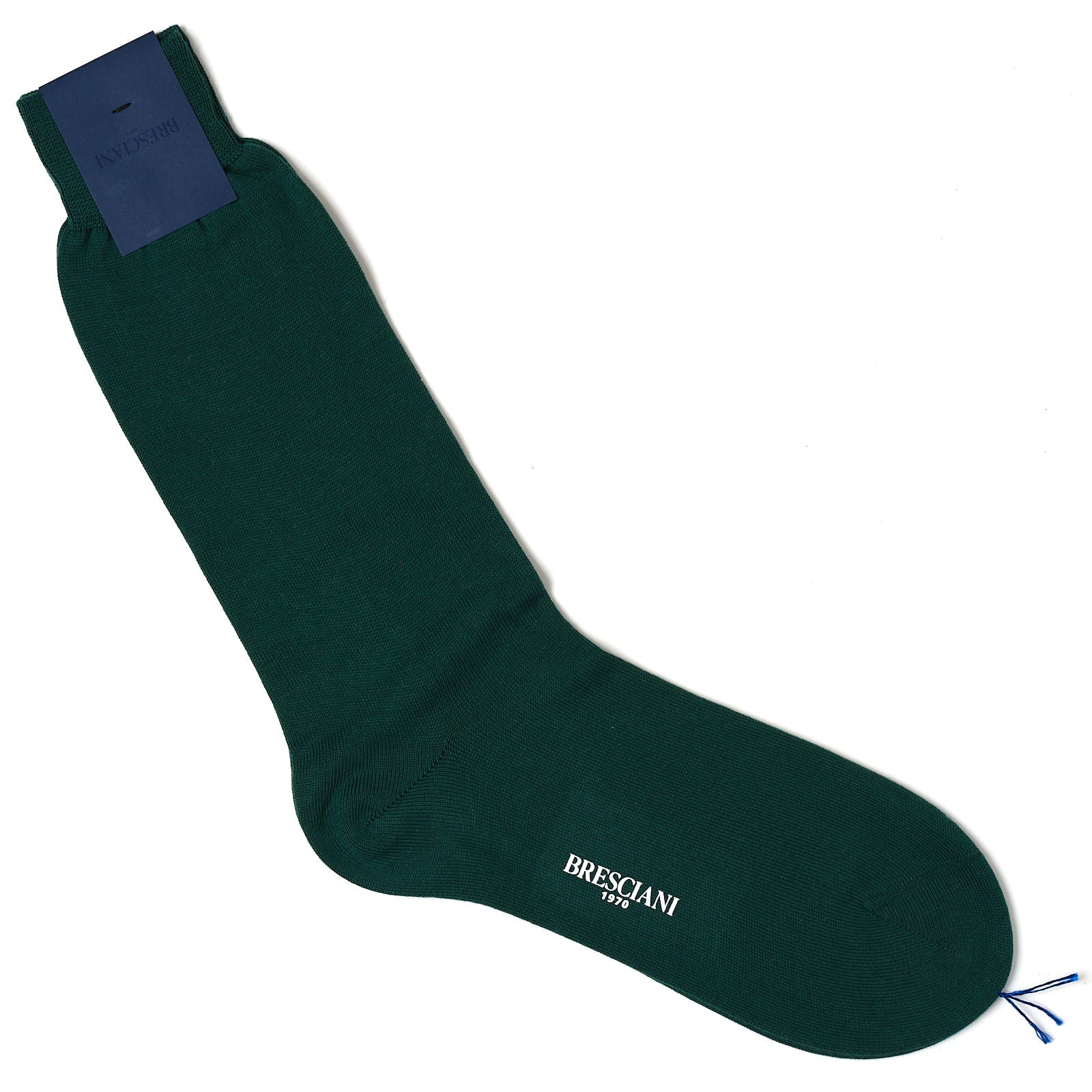 BRESCIANI Cotton Thicker Mid Calf Length Socks US L BRESCIANI