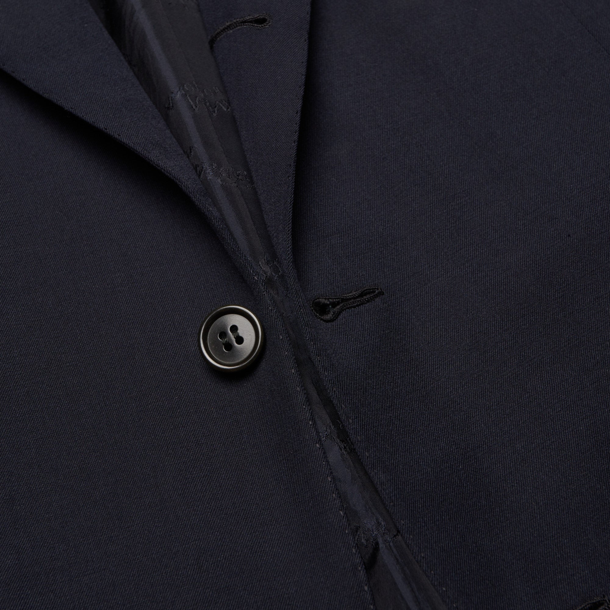 BRIONI Roma Handmade Midnight Blue Wool Jacket EU 50 US 40