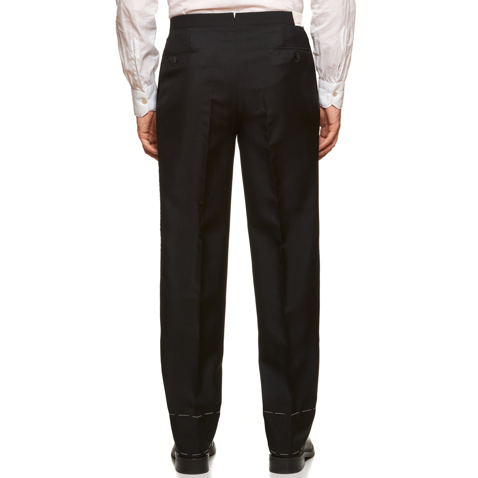 BRIONI "ALCIONE" Handmade Black Mohair-Wool Shawl Collar Tuxedo Suit EU 50 NEW US 40 BRIONI
