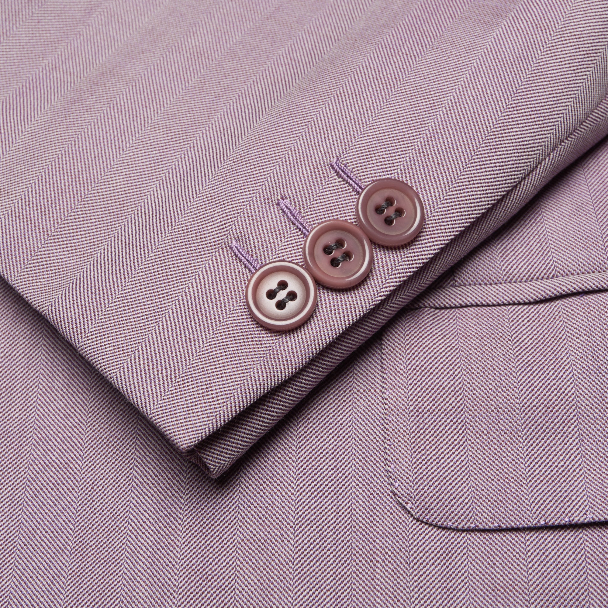BRIONI "COLONNA" Handmade Light Purple Herringbone Wool Jacket EU 52 NEW US 42 BRIONI