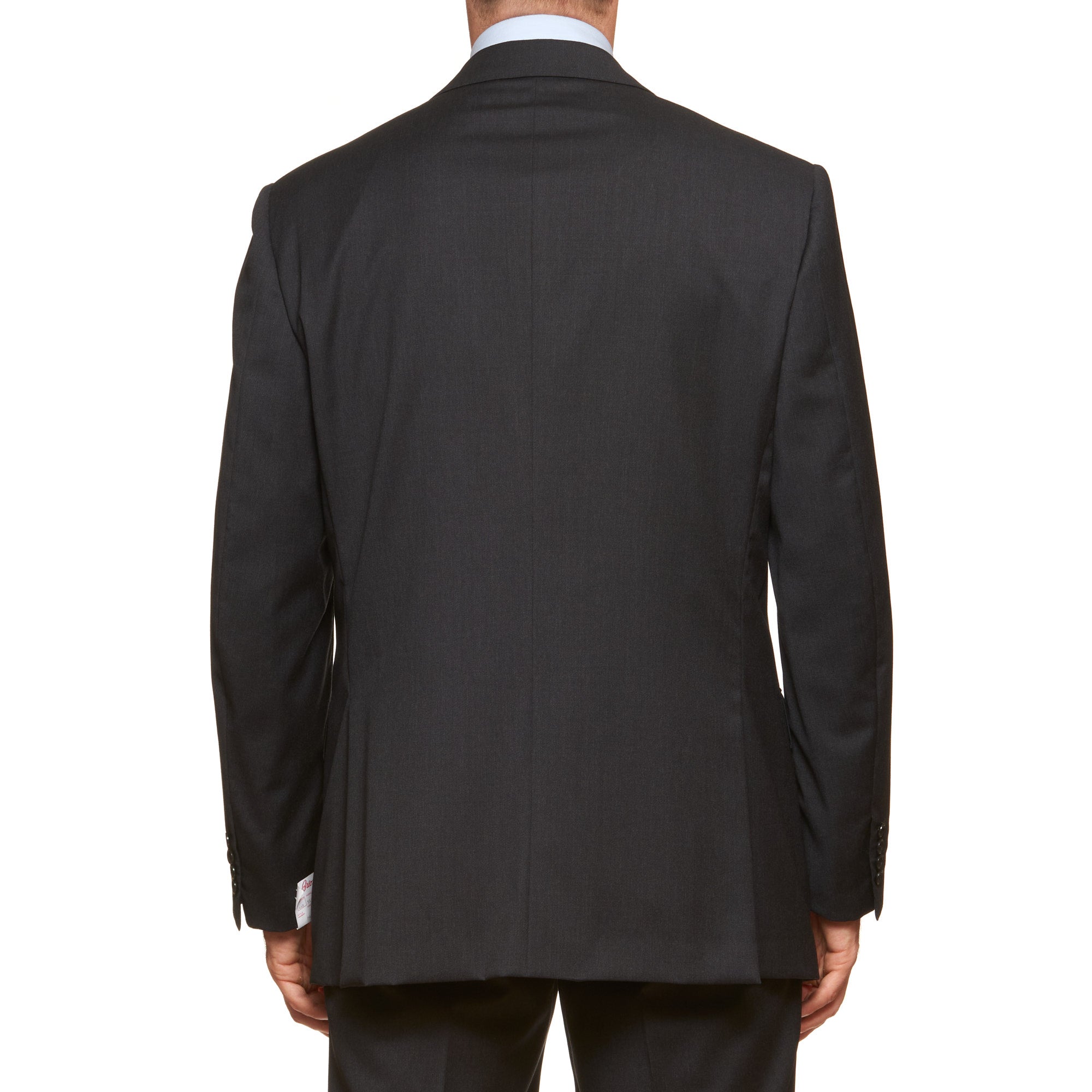 BRIONI "PARLAMENTO" Charcoal Gray Wool Super 150' Business Suit EU 54 NEW US 44