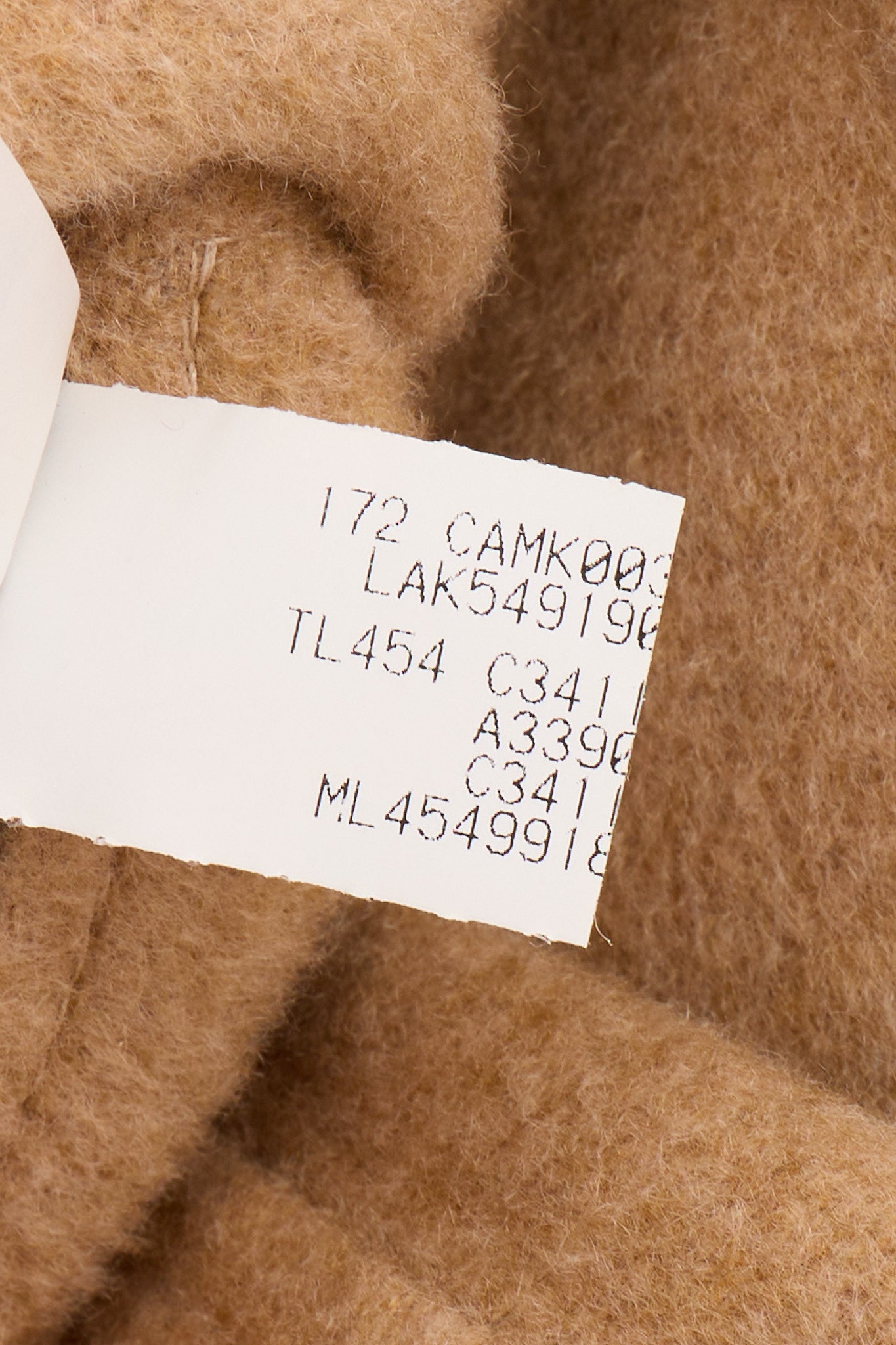 BRUNELLO CUCINELLI Beige-Gray Double Sided Cashmere Overcoat 50