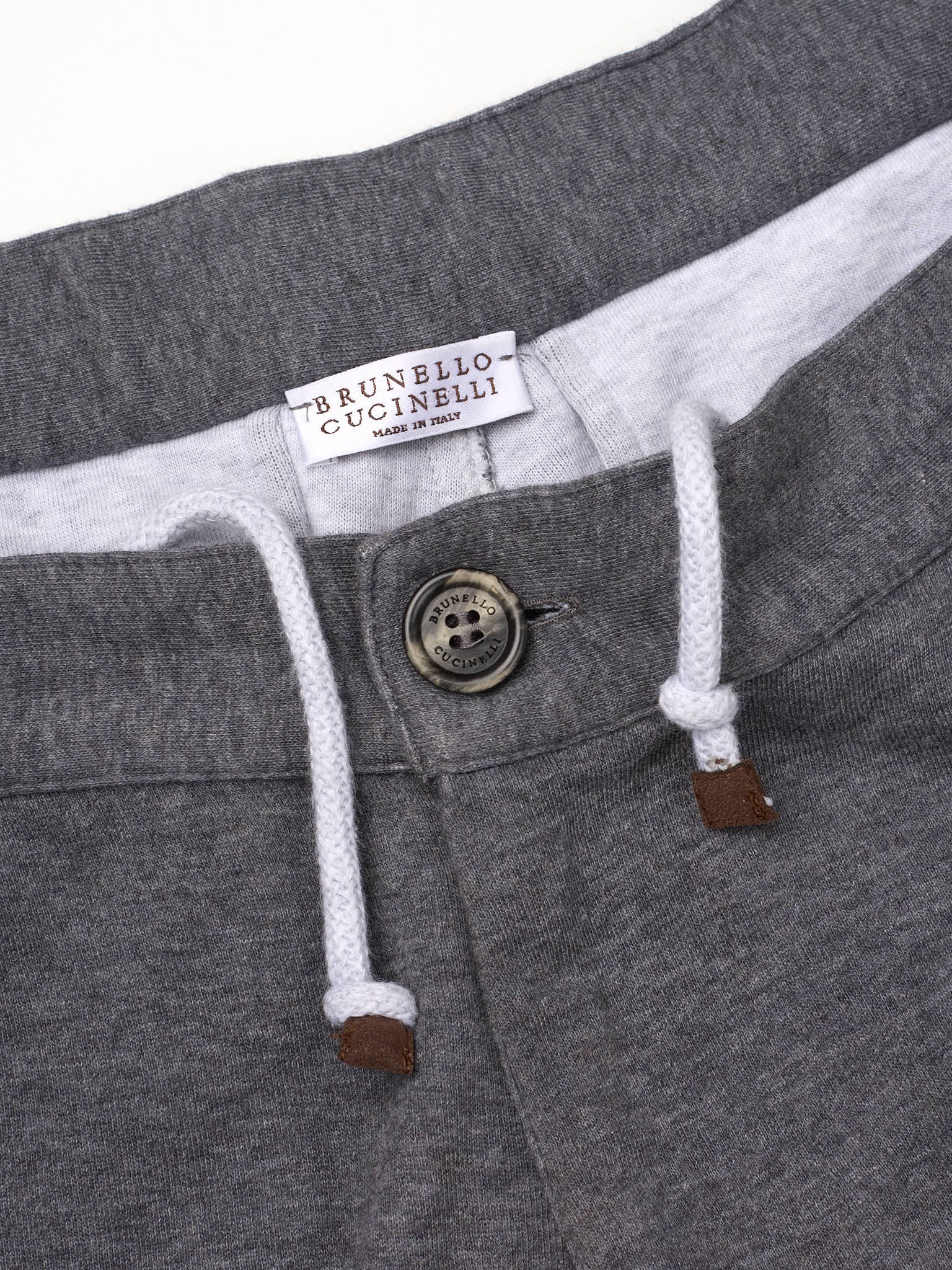 BRUNELLO CUCINELLI Gray Cotton Cargo Shorts NEW