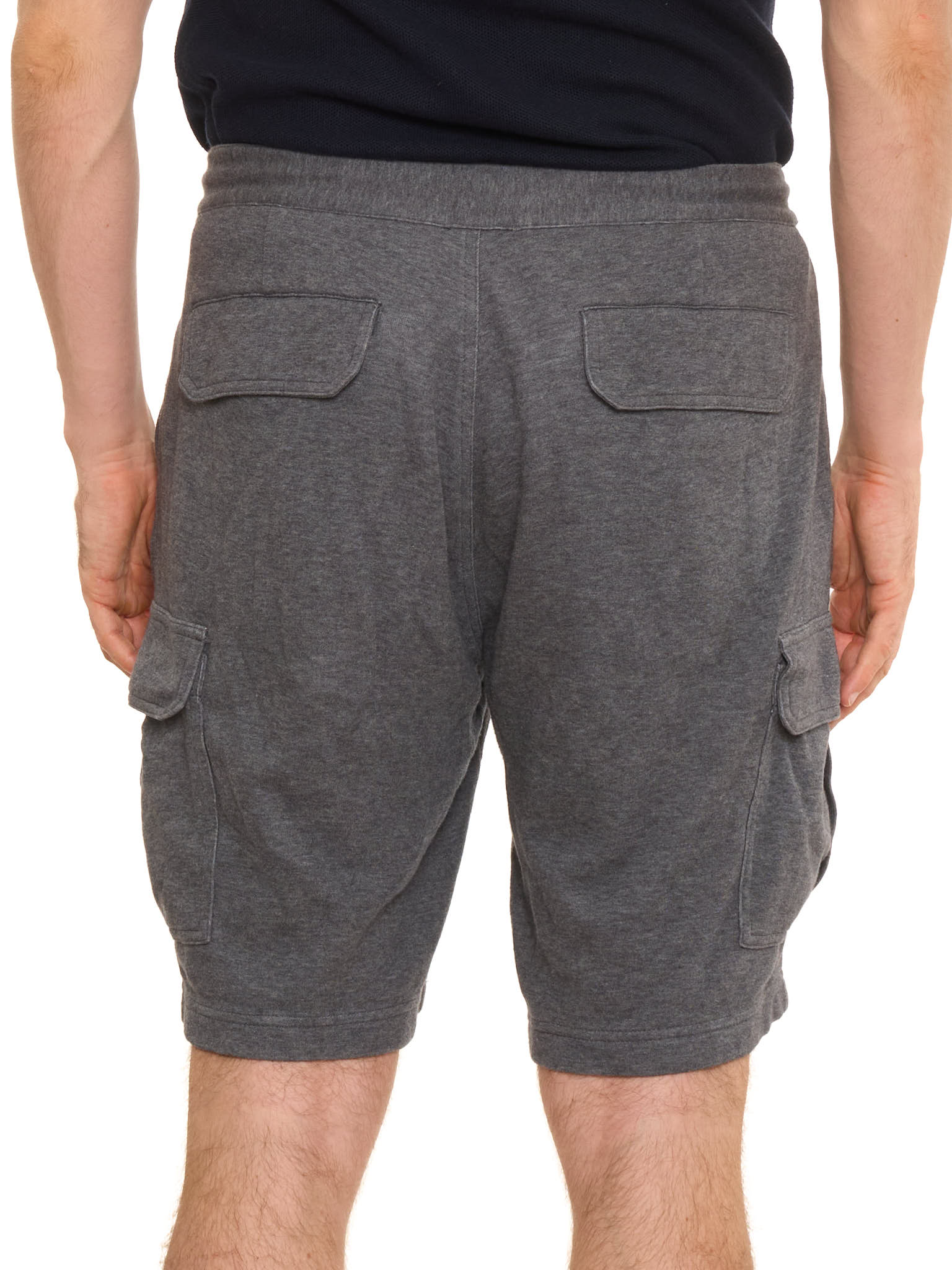BRUNELLO CUCINELLI Gray Cotton Cargo Shorts NEW