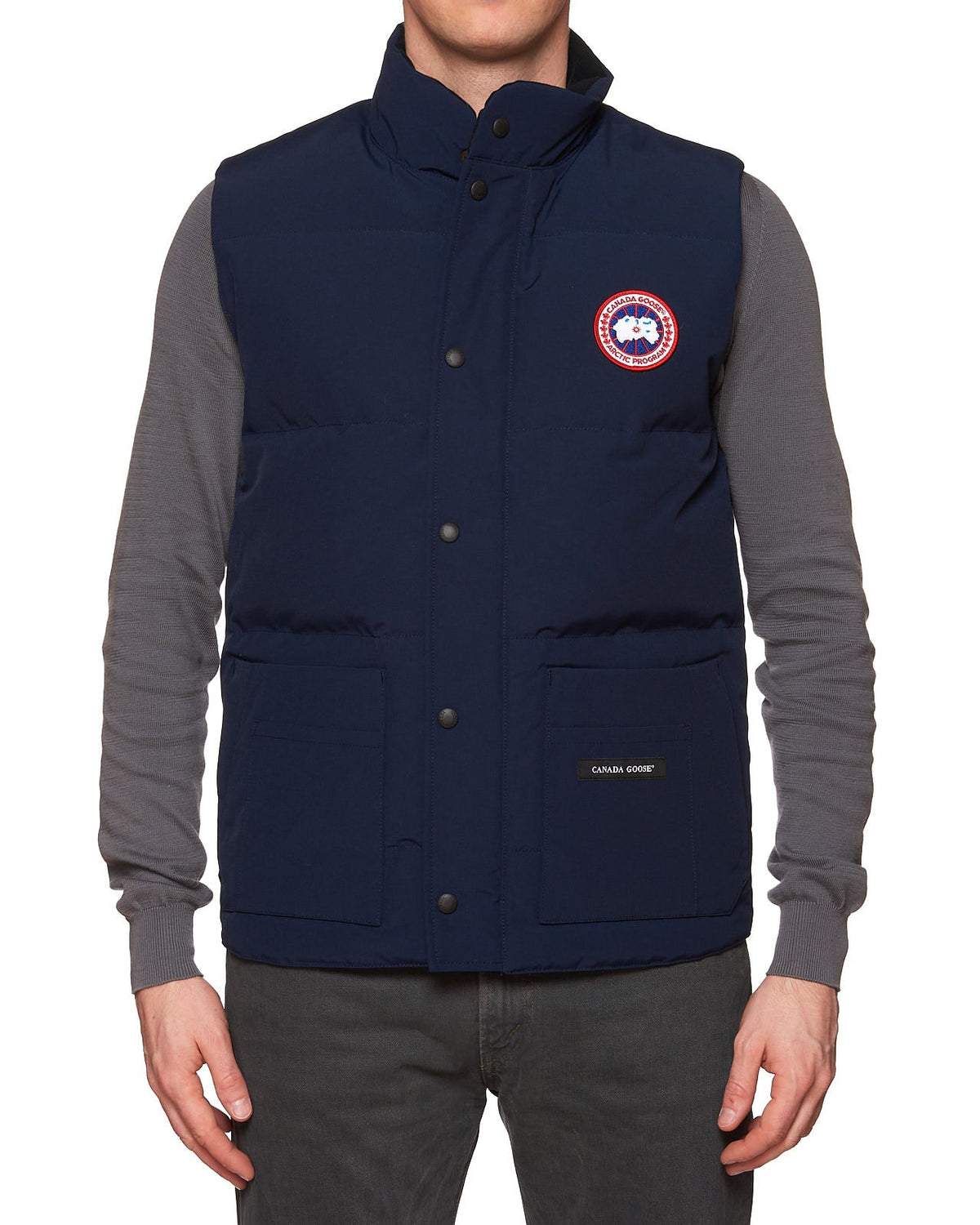 CANADA GOOSE Freestyle Crew 4154M 63 Arctic Navy Blue Down Vest CANADA GOOSE