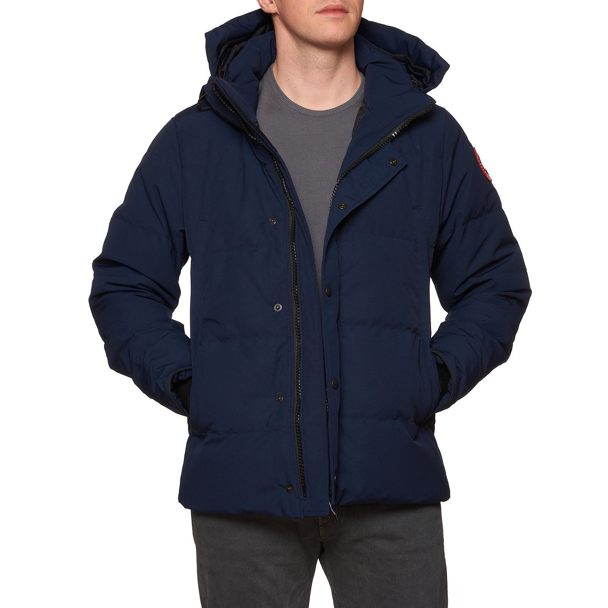 CANADA GOOSE Wyndham Parka 2048M 47 Blue Down Jacket Coat NEW CANADA GOOSE