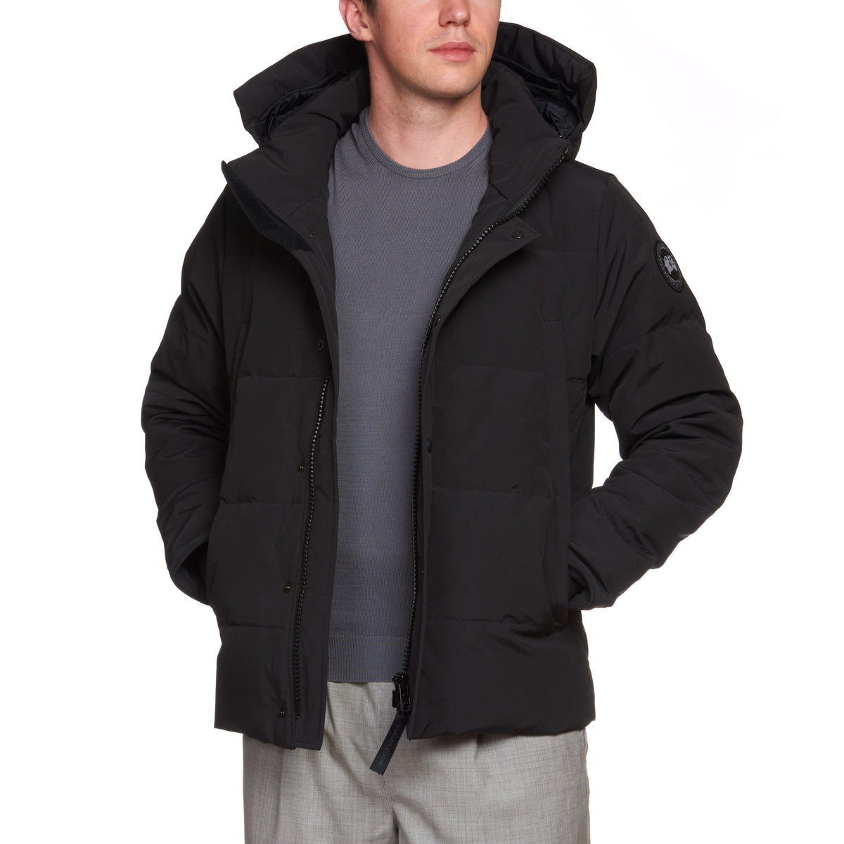 CANADA GOOSE Wyndham Parka  Black Label 2048MB 61 Black Down Jacket Coat NEW CANADA GOOSE