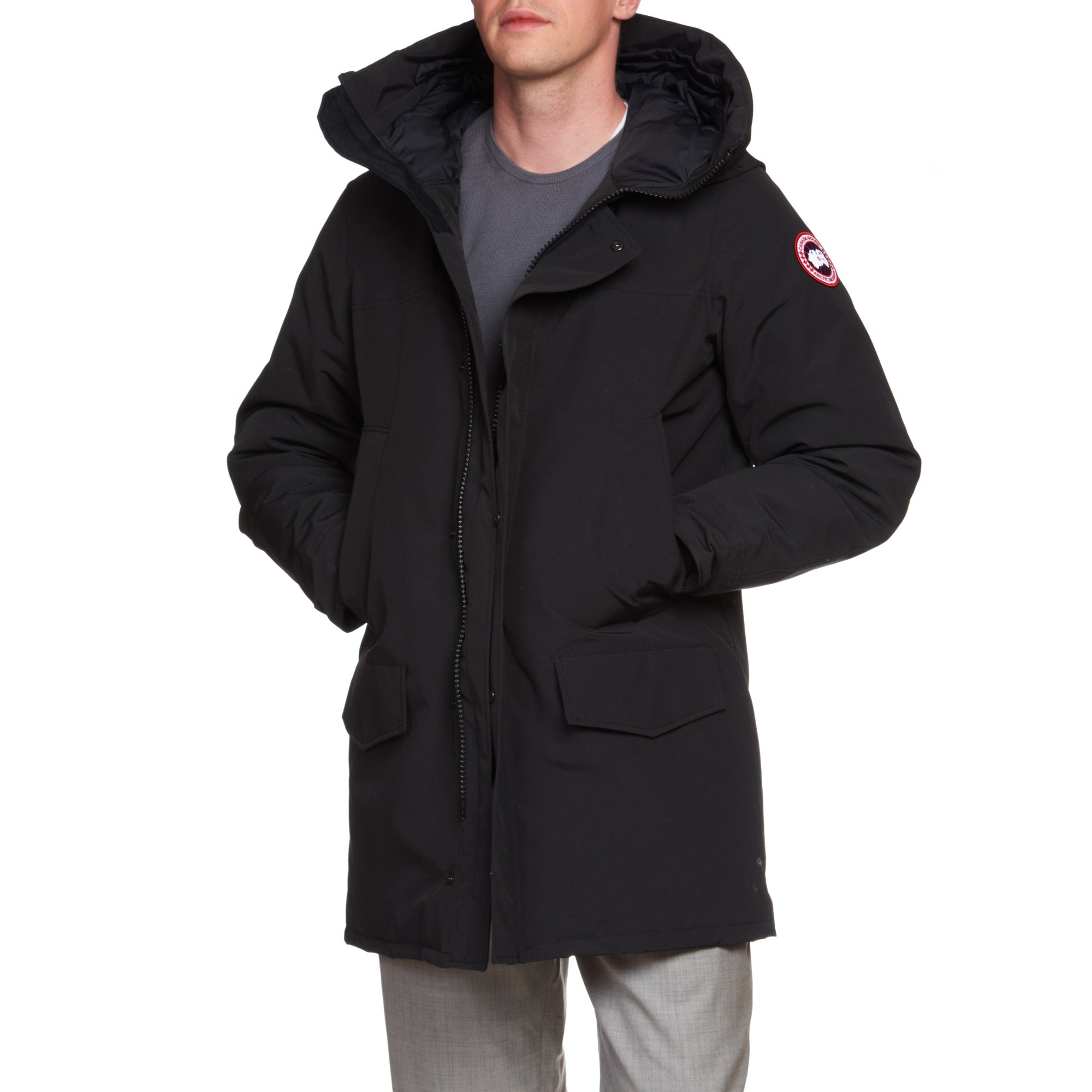 CANADA GOOSE Langford Parka 2052M 61 Black Down Jacket Coat