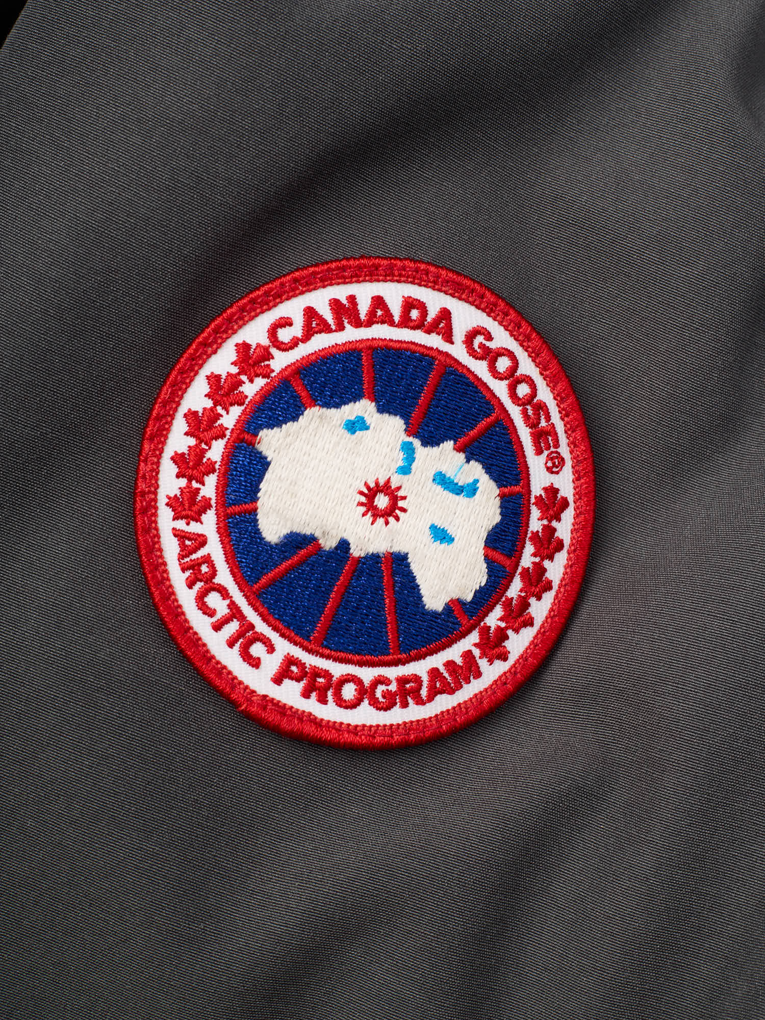 CANADA GOOSE Chateau Parka 3426M Gray Down Jacket Size XL Fur Ruff