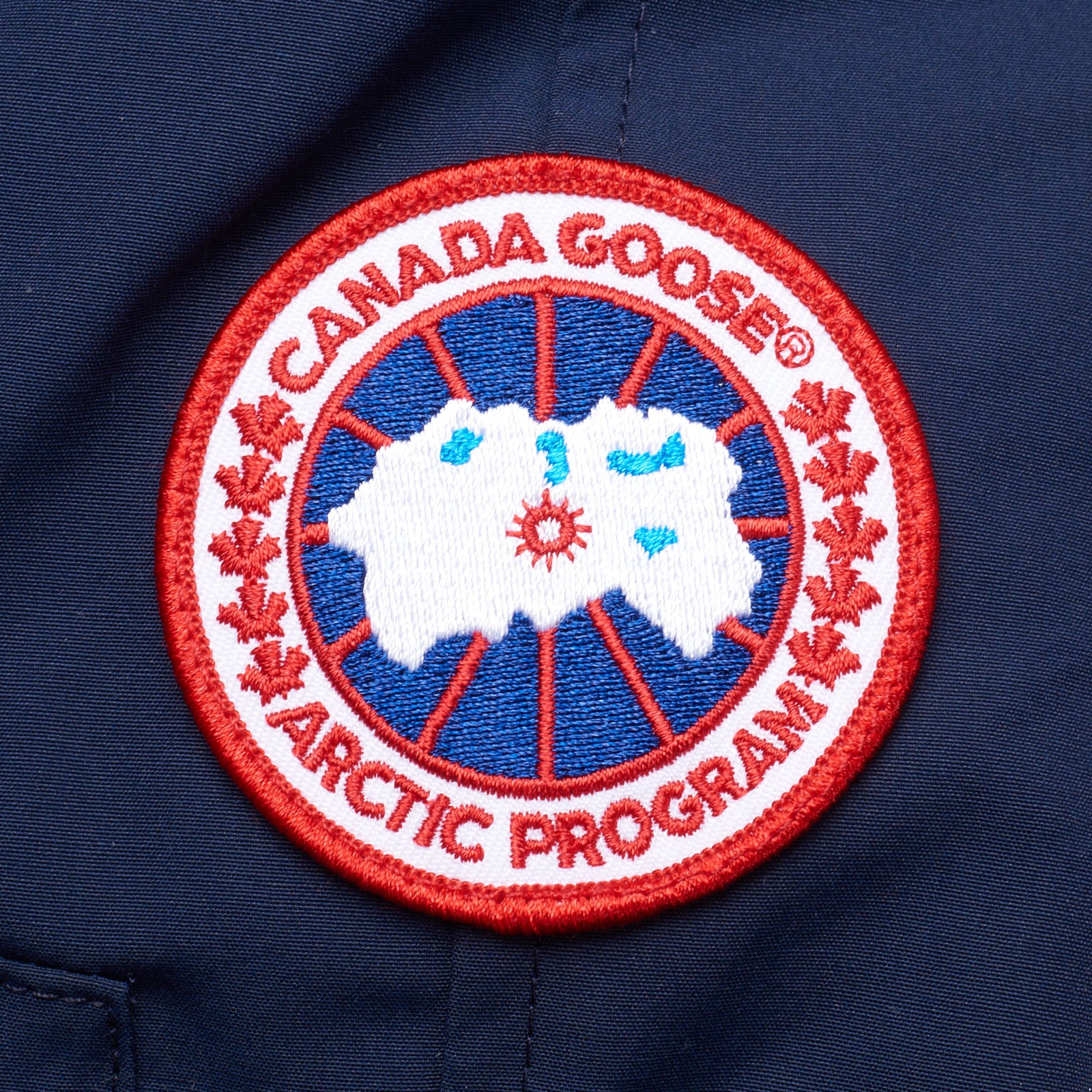 CANADA GOOSE Chilliwack Bomber 2050M 63 Atlantic Navy Blue Down Jacket Coat CANADA GOOSE