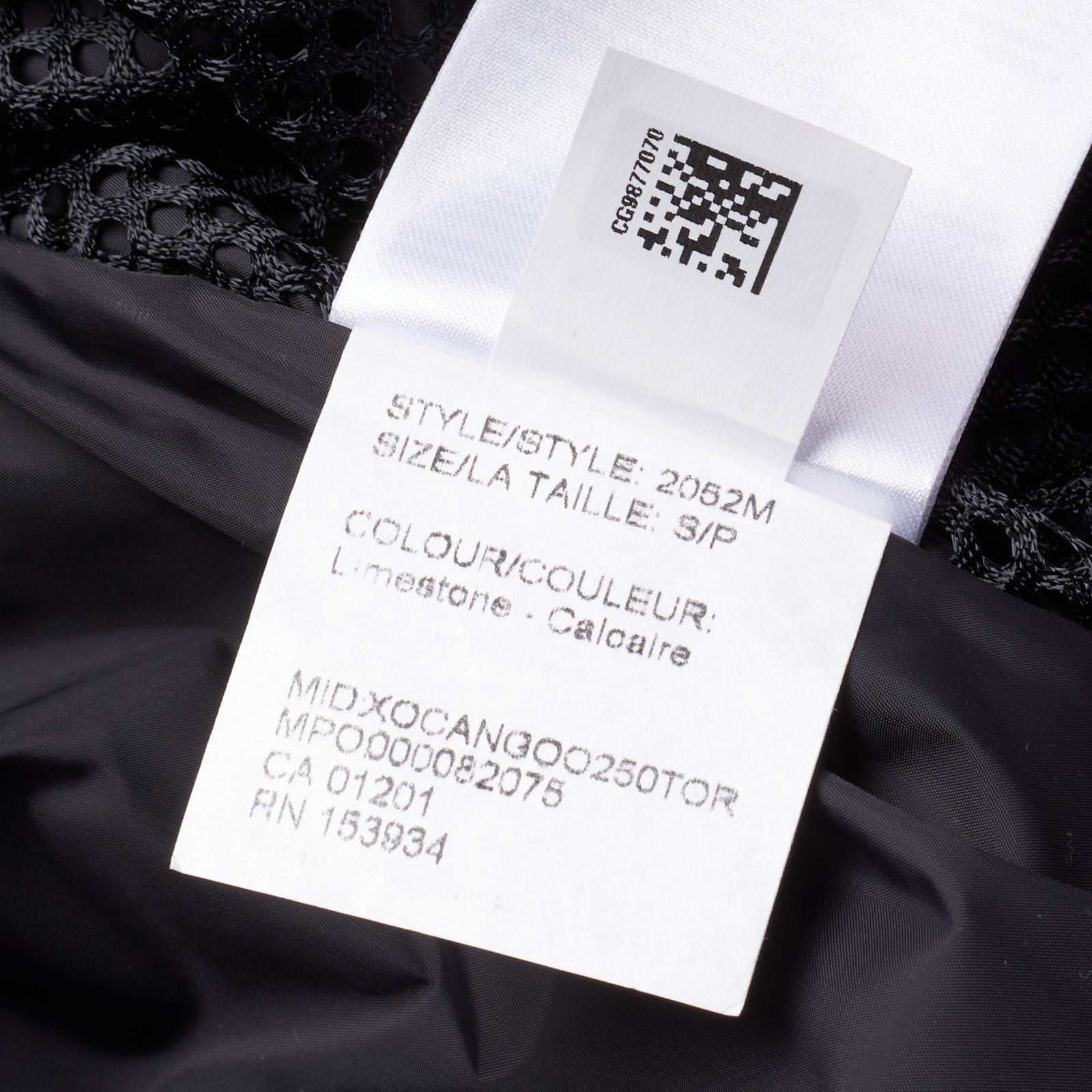 CANADA GOOSE Langford Parka 2052M47 432 Limestone Down Jacket Coat CANADA GOOSE