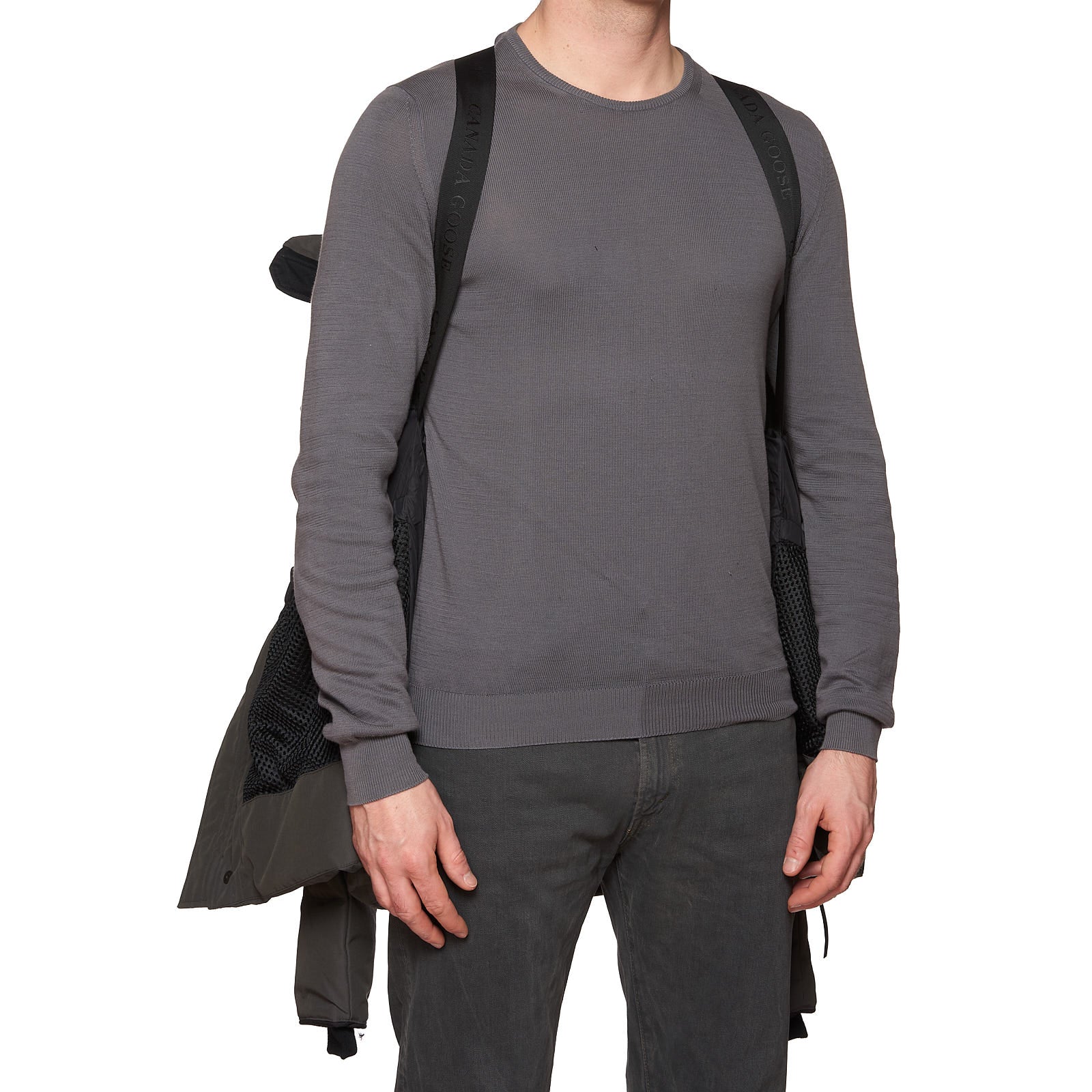 CANADA GOOSE MacMillan 2080M Graphite Down Parka Jacket Coat CANADA GOOSE