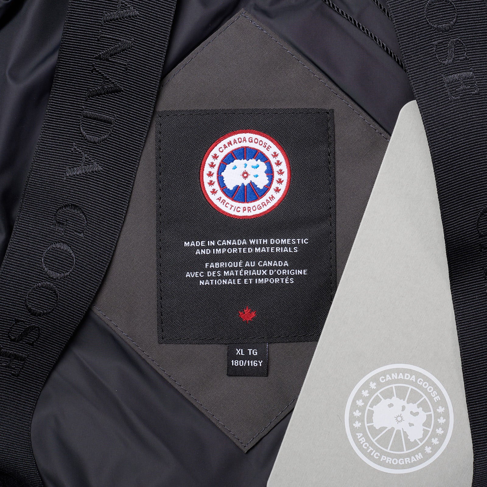 CANADA GOOSE MacMillan 2080M Graphite Down Parka Jacket Coat CANADA GOOSE