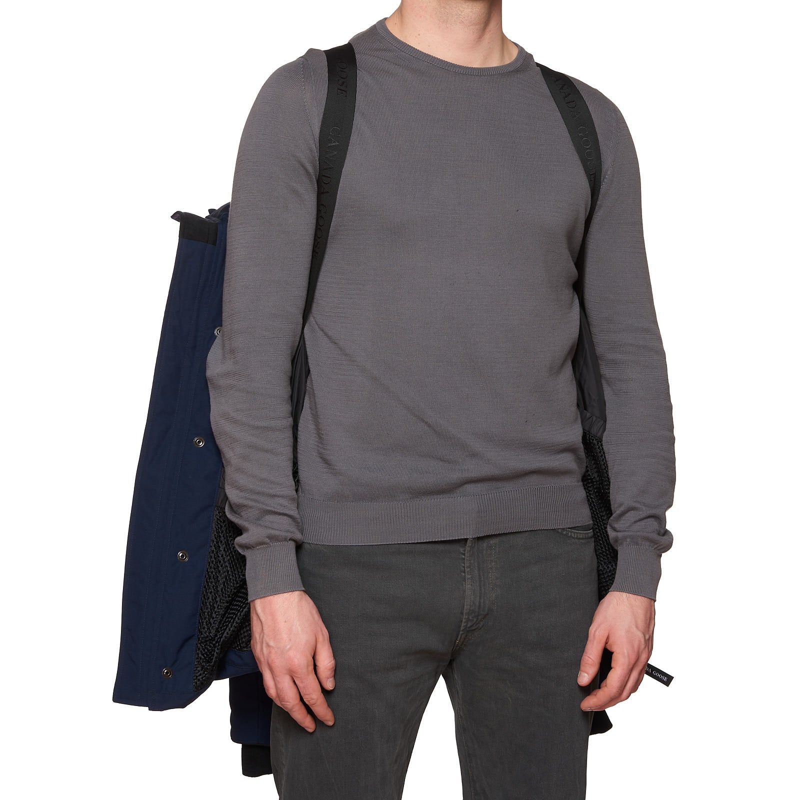 CANADA GOOSE Wyndham Parka 2048M 47 Blue Down Jacket Coat NEW CANADA GOOSE