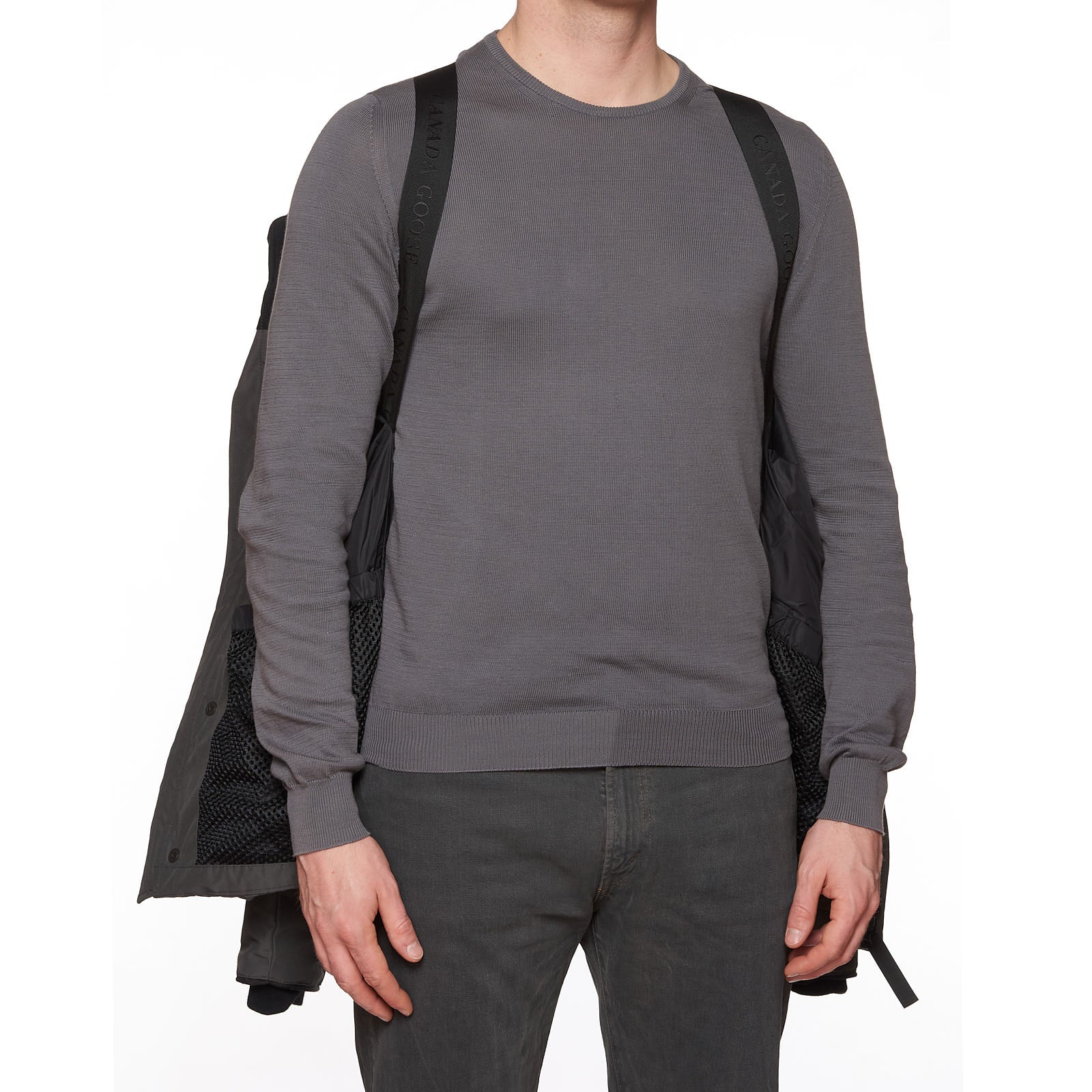 CANADA GOOSE Wyndham Parka 2048M 66 Graphite Down Jacket Coat CANADA GOOSE