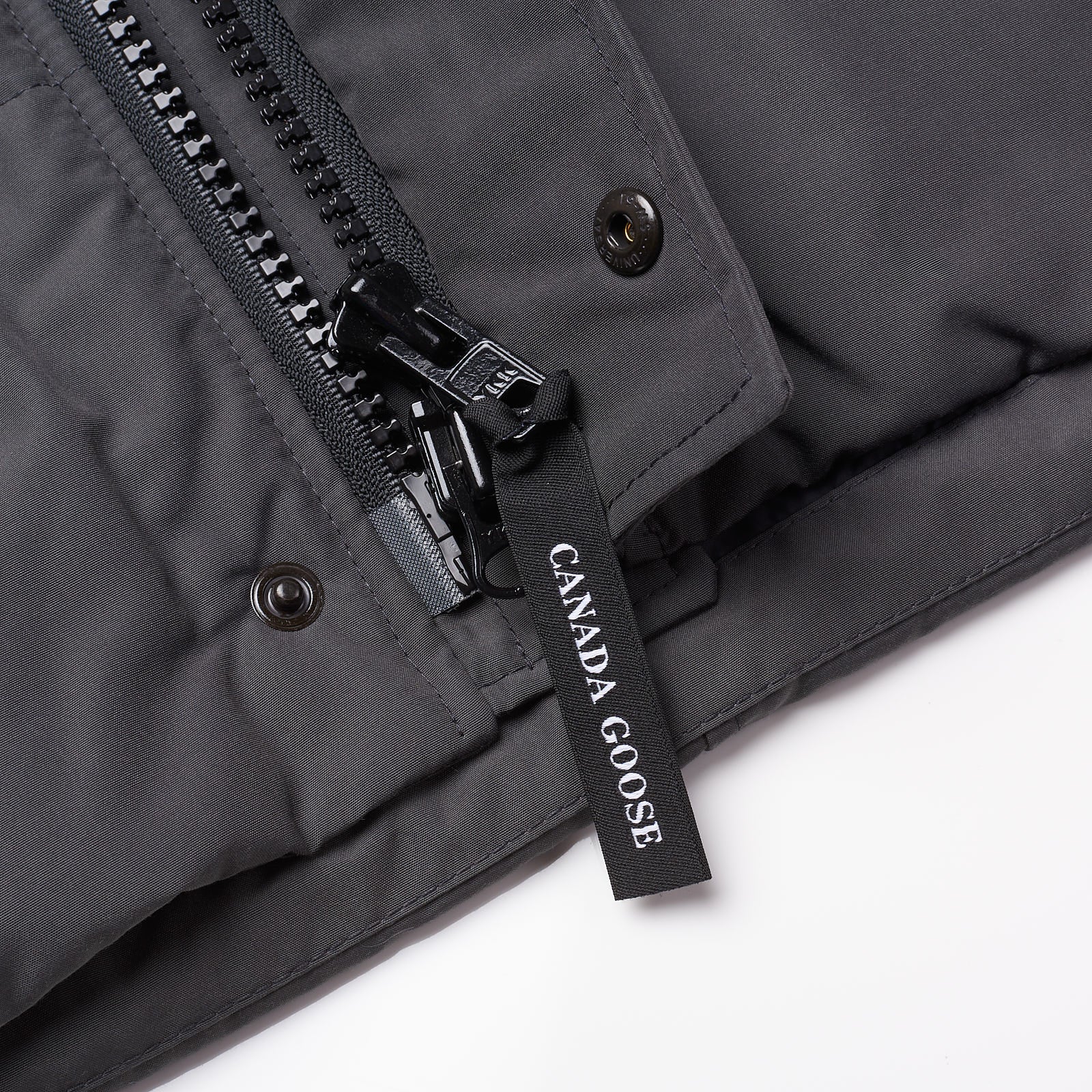 CANADA GOOSE Wyndham Parka 2048M 66 Graphite Down Jacket Coat CANADA GOOSE