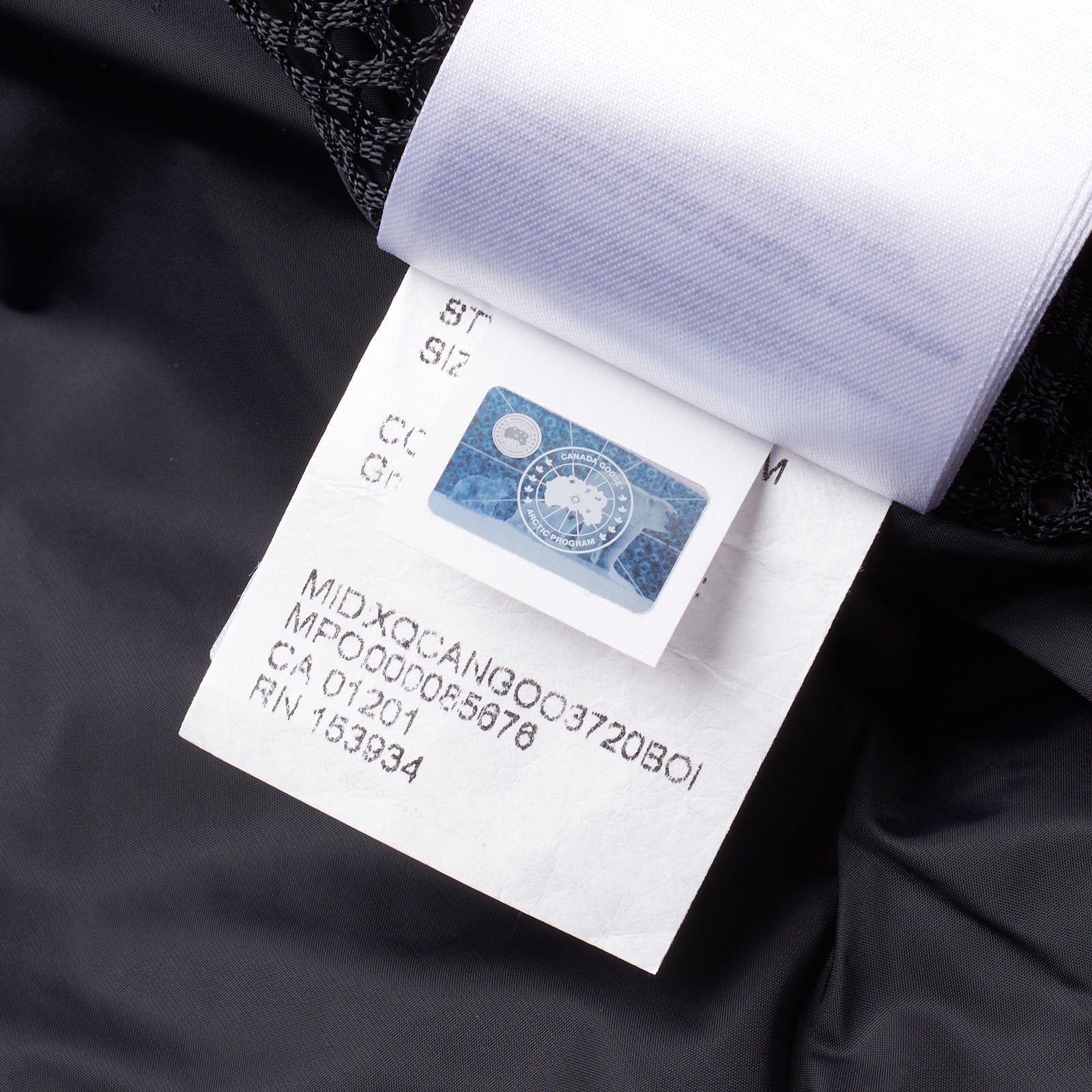 CANADA GOOSE Wyndham Parka 2048M 66 Graphite Down Jacket Coat CANADA GOOSE