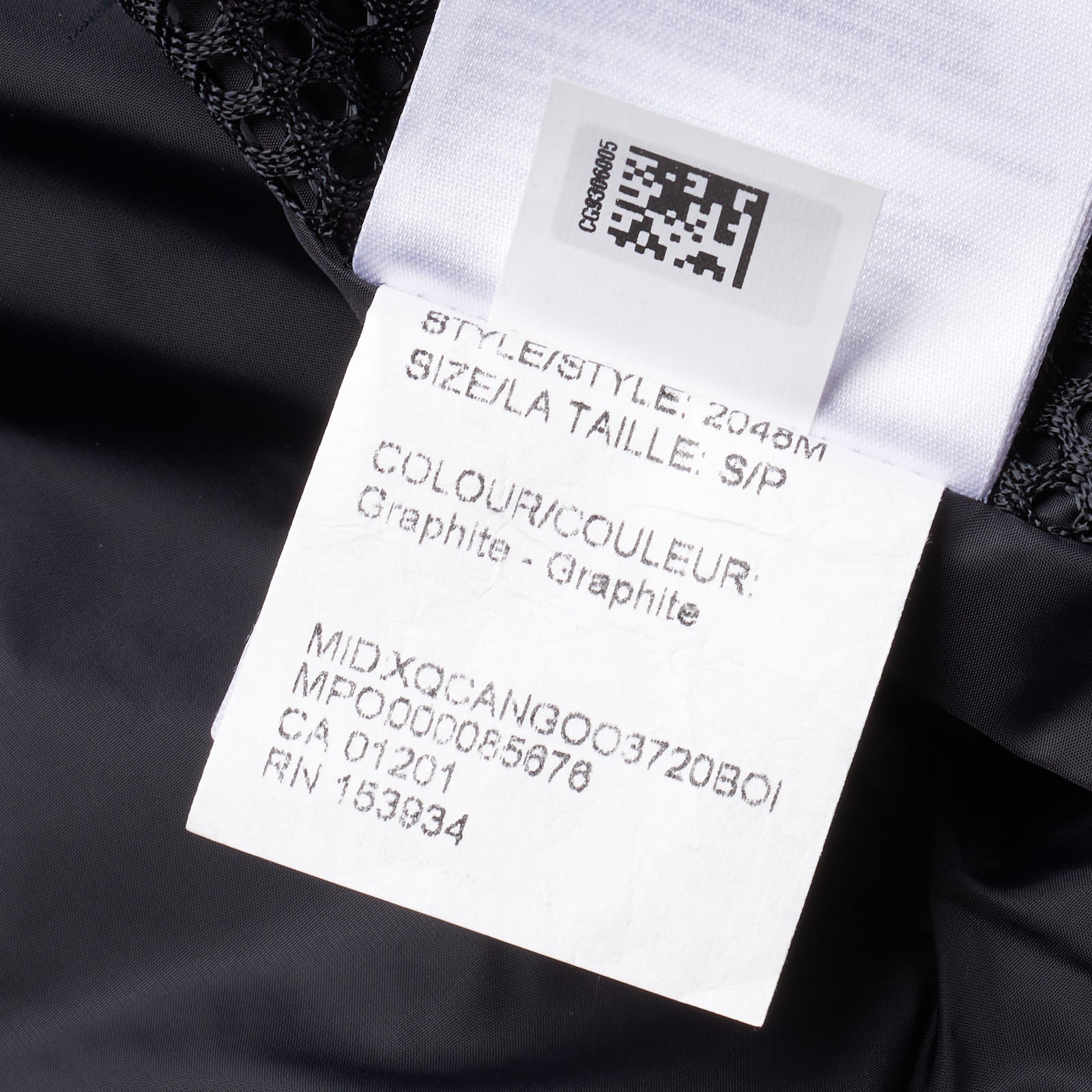 CANADA GOOSE Wyndham Parka 2048M 66 Graphite Down Jacket Coat CANADA GOOSE