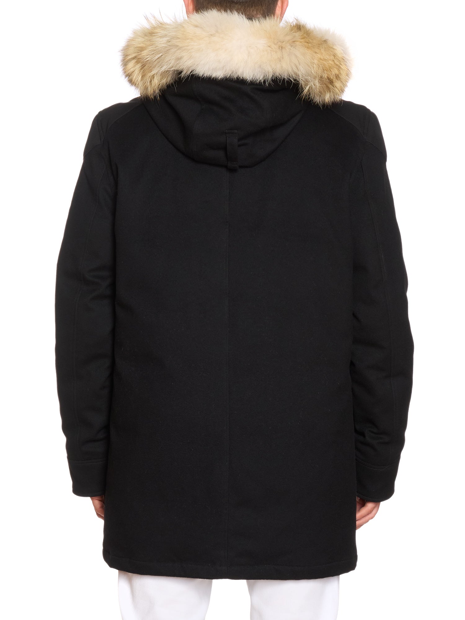 CANADA GOOSE x LORO PIANA Branta Trento Black Down Parka XL Fur Ruff