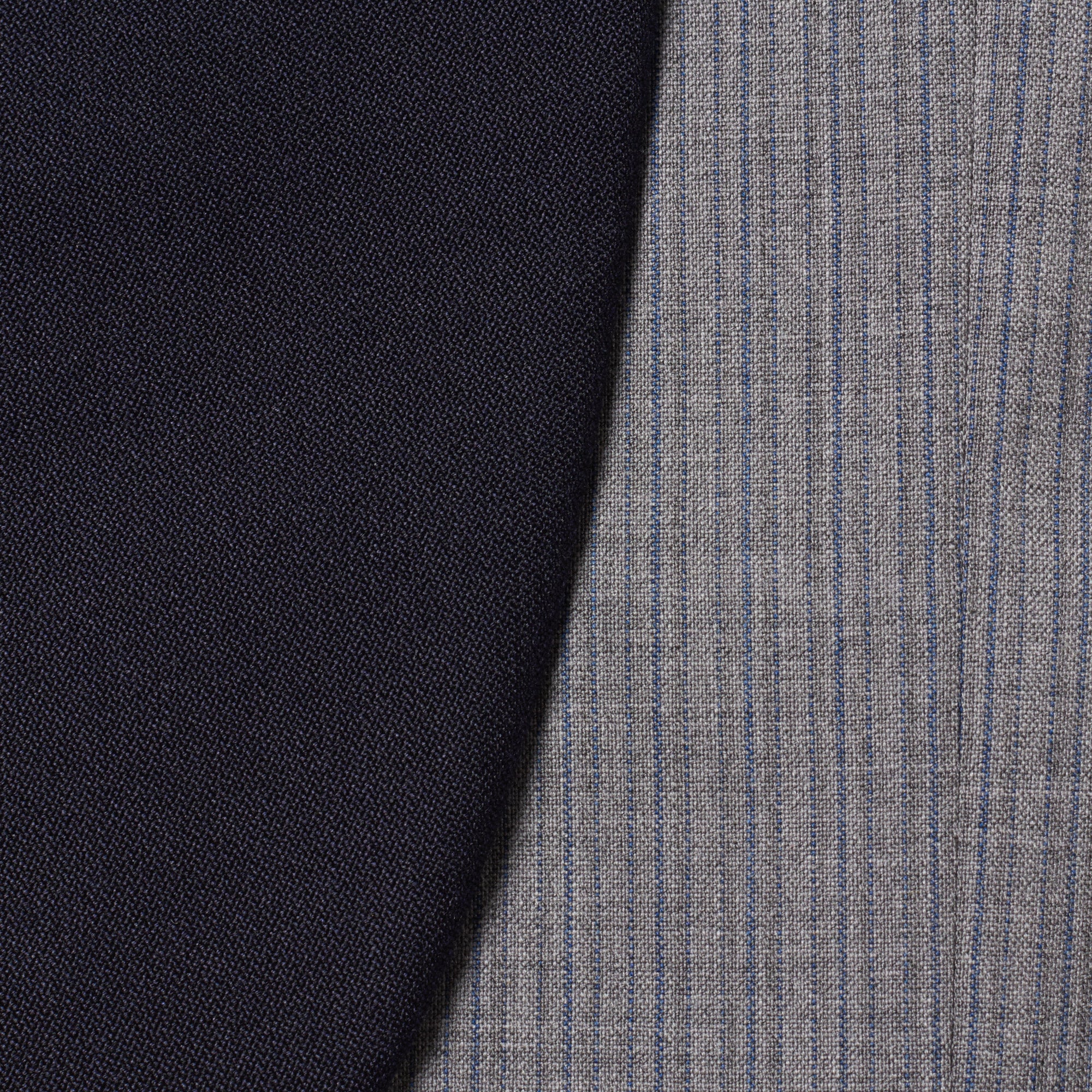 CANALI 1934 Blue-Gray Wool-Silk 1 Button Peak Lapel Morning Suit EU 50 US 40 CANALI