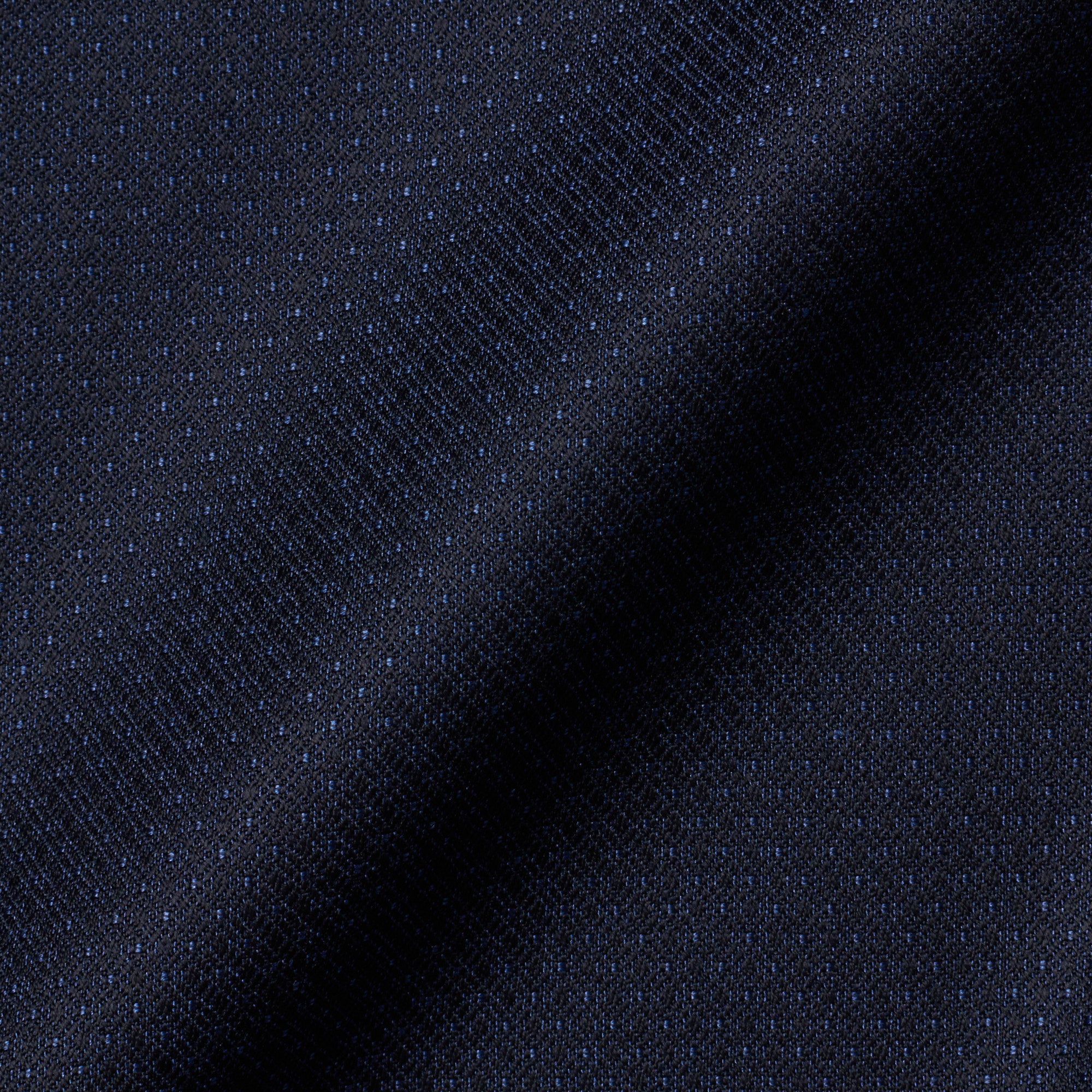 CANALI 1934 Navy Blue Jacquard Wool-Silk 1 Button 3 Piece Suit EU 50 US 40 Slim Fit CANALI