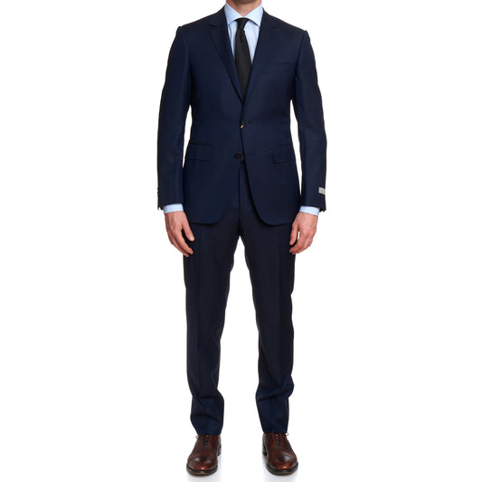 CANALI 1934 Navy Blue Wool Suit EU 50 NEW US 40 Regular Slim Fit Cut