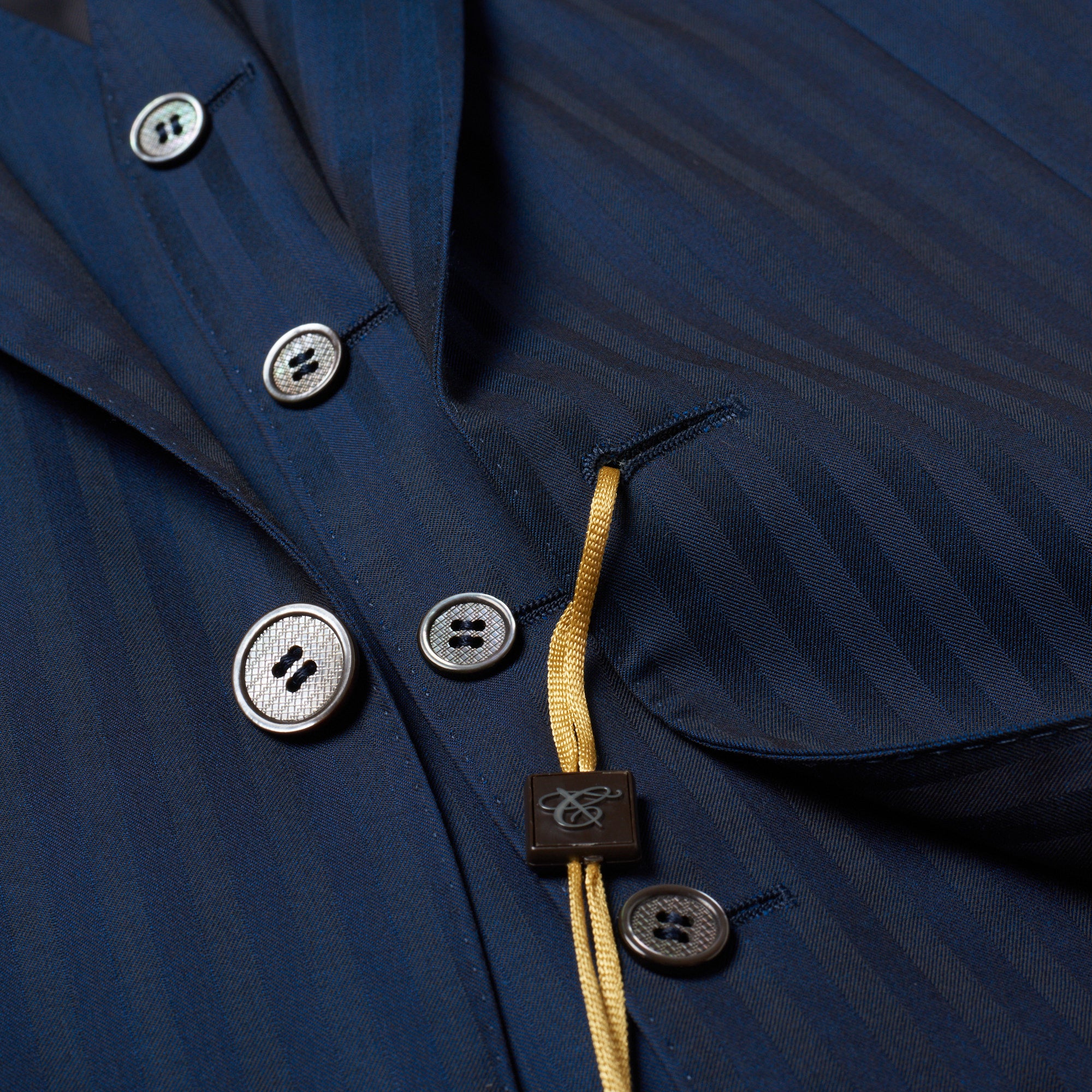 CANALI 1934 Blue Wool 3 Piece Peak Lapel Formal Suit EU 50 US 40 Regular Slim Fit Cut CANALI