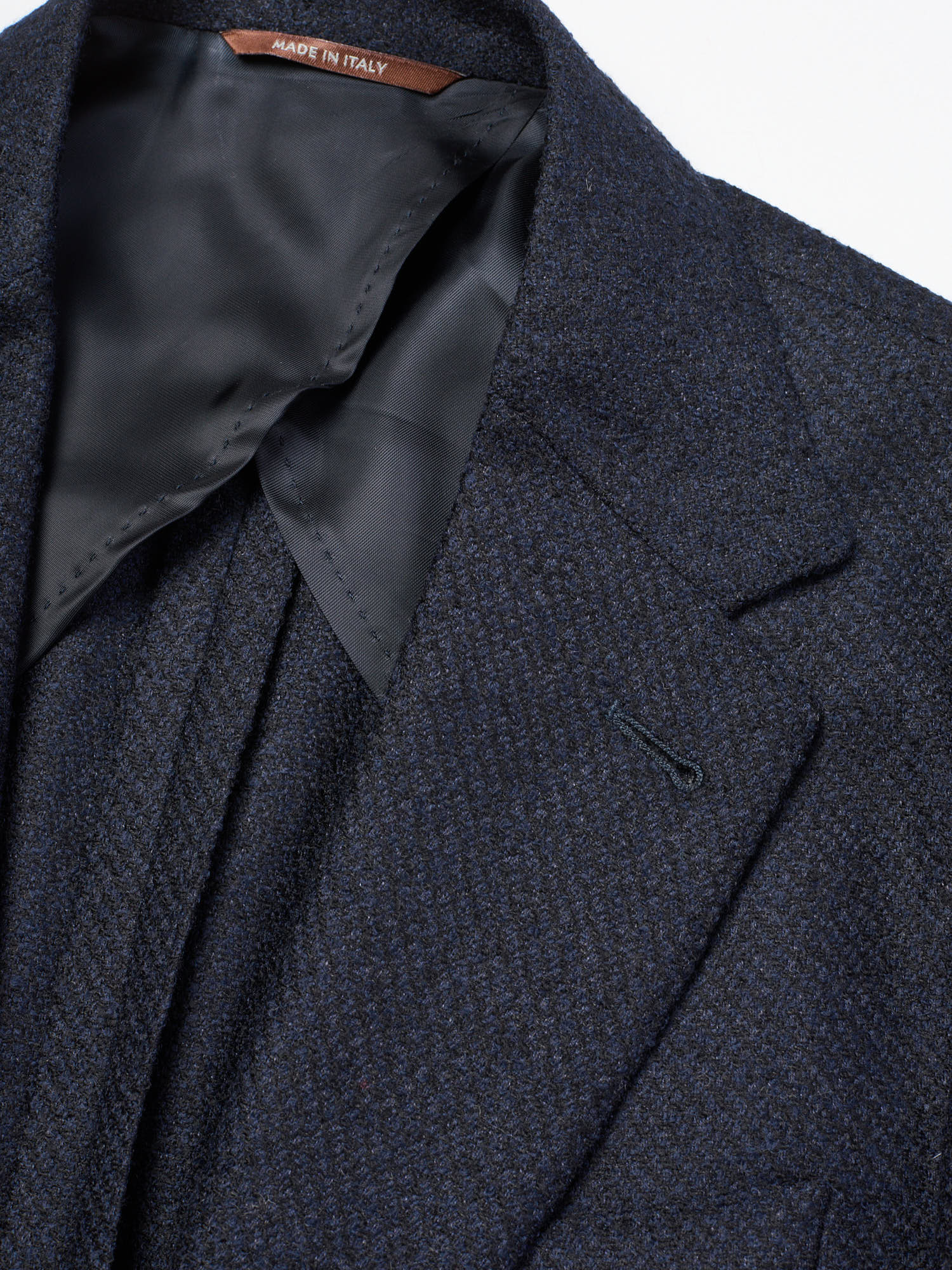 CANALI Dark Blue Wool-Polyester Jacket Blazer EU 48 NEW US 38