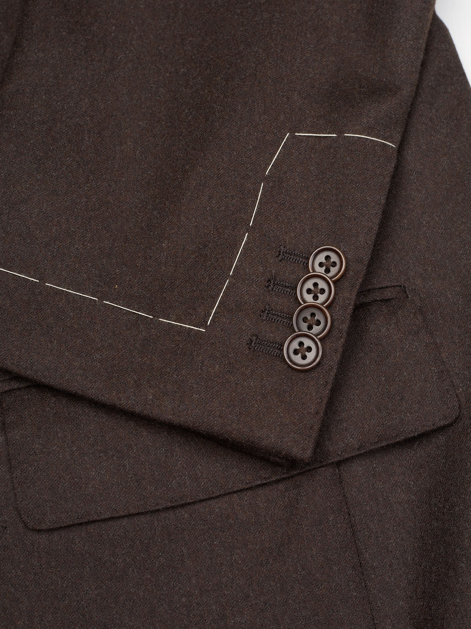 Sir Wilson Torino Diplomat Brown Virgin Cerruti Wool Suit