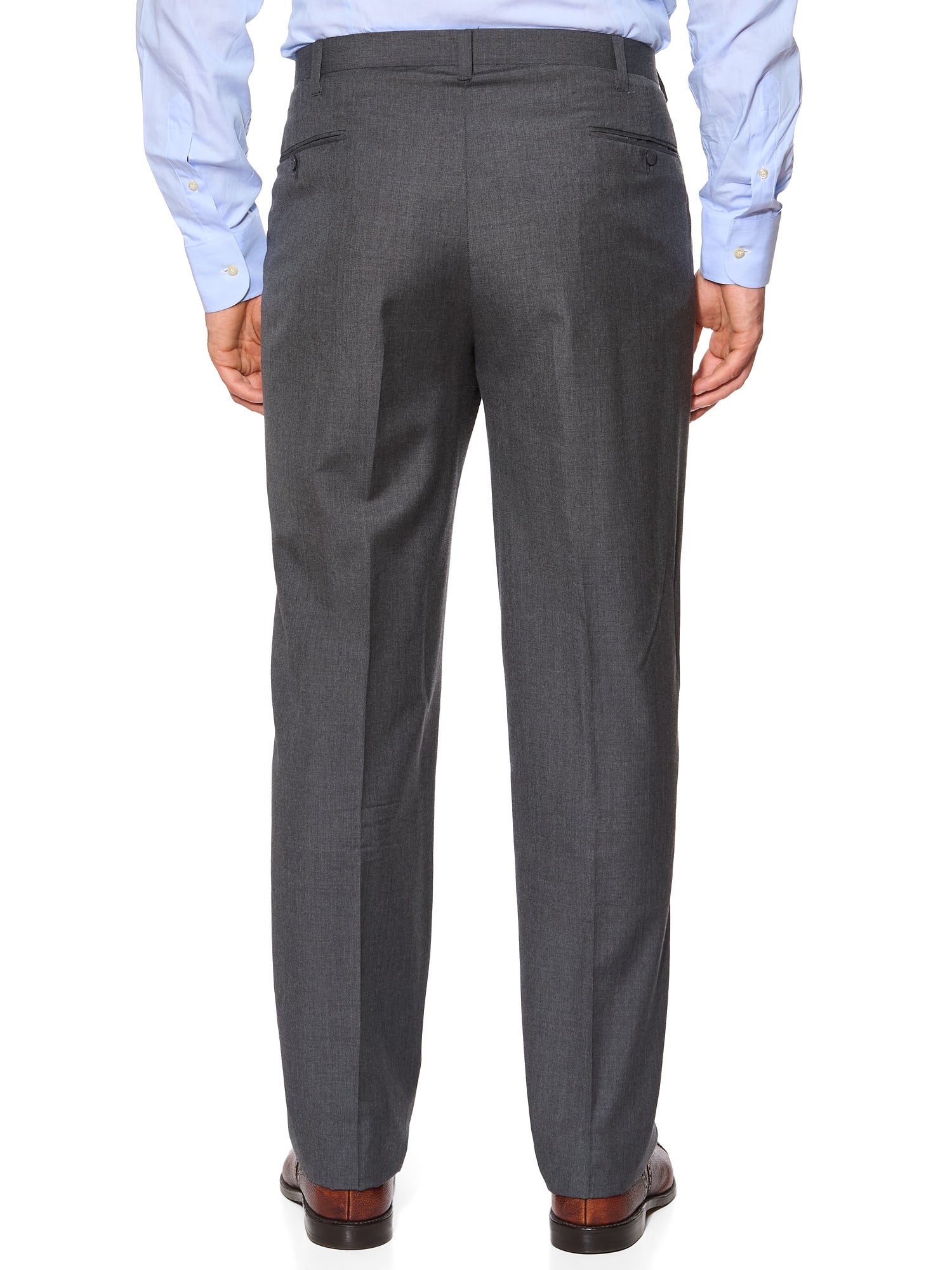 CESARE ATTOLINI Napoli Handmade Charcoal Gray Wool Suit EU 54 US 44