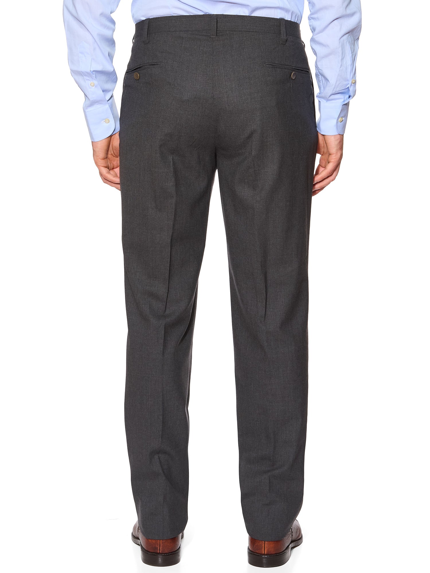 CESARE ATTOLINI Napoli Handmade Gray Wool Suit EU 54 US 44