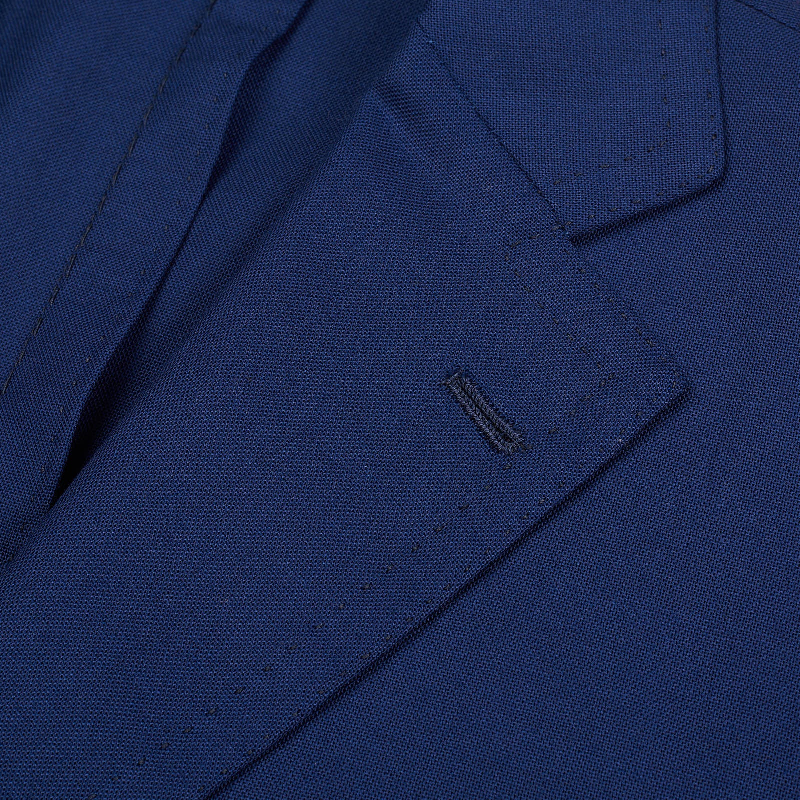 CESARE ATTOLINI for M.BARDELLI Handmade Blue Wool Jacket EU 50 NEW US 40