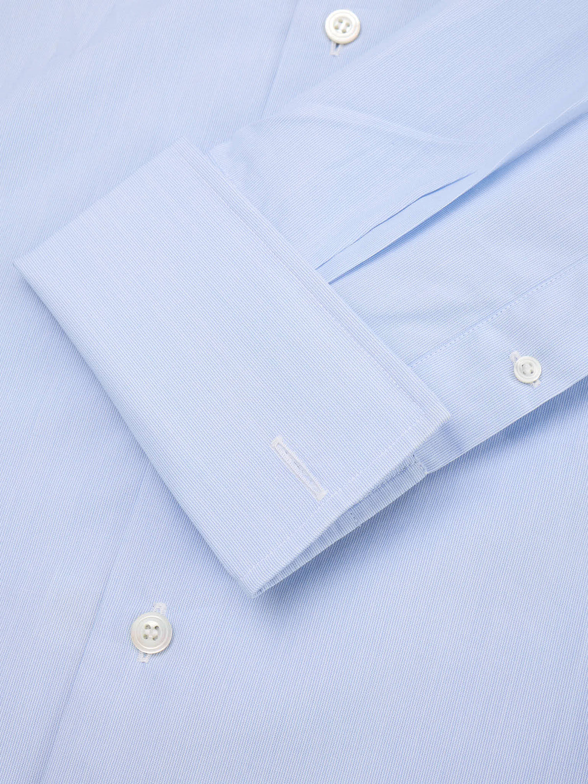 CHARVET Paris Light Blue Cotton MTM Dress Shirt NEW