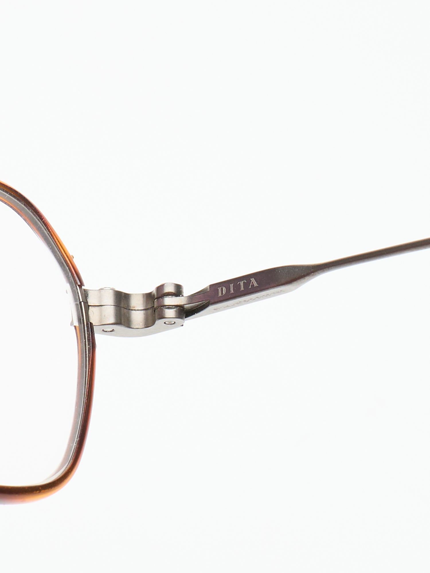 DITA WILTON 2043D Glasses Gun Metal Tortoise Havana