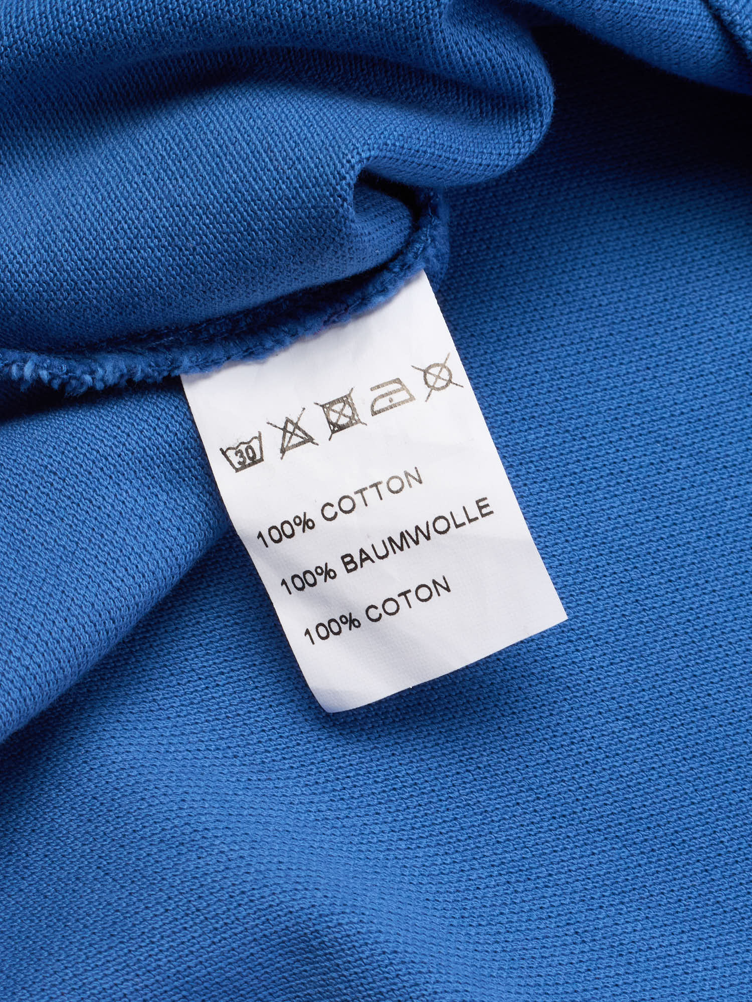 DRAKE'S Blue Cotton Pique Long Sleeve Polo Shirt Size 38 S